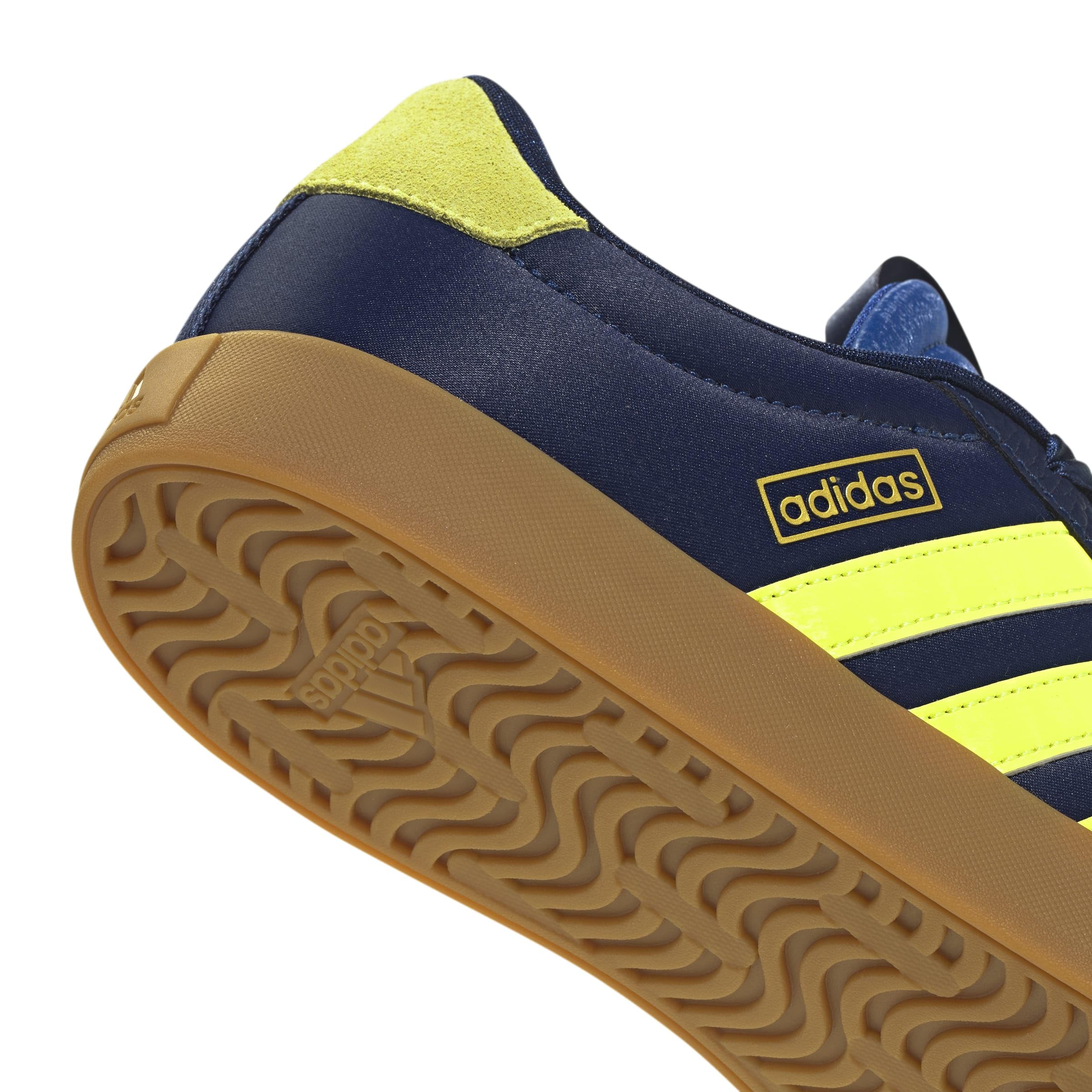 Adidas VL Court 3.0 Femme Dark Blue Hi Res Yellow Gold Met F