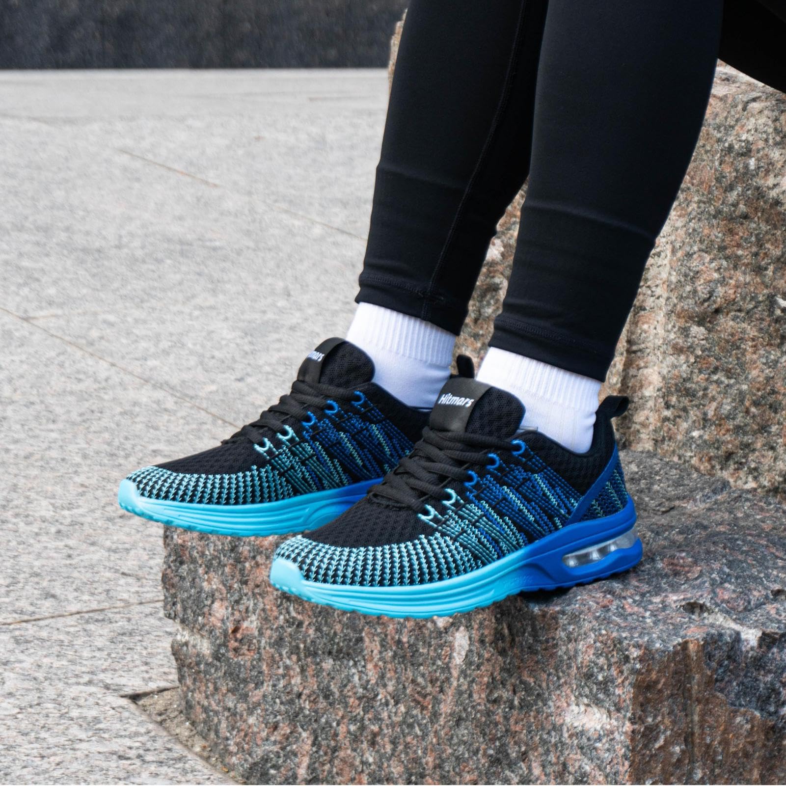 Baskets Running Femme Bleu G