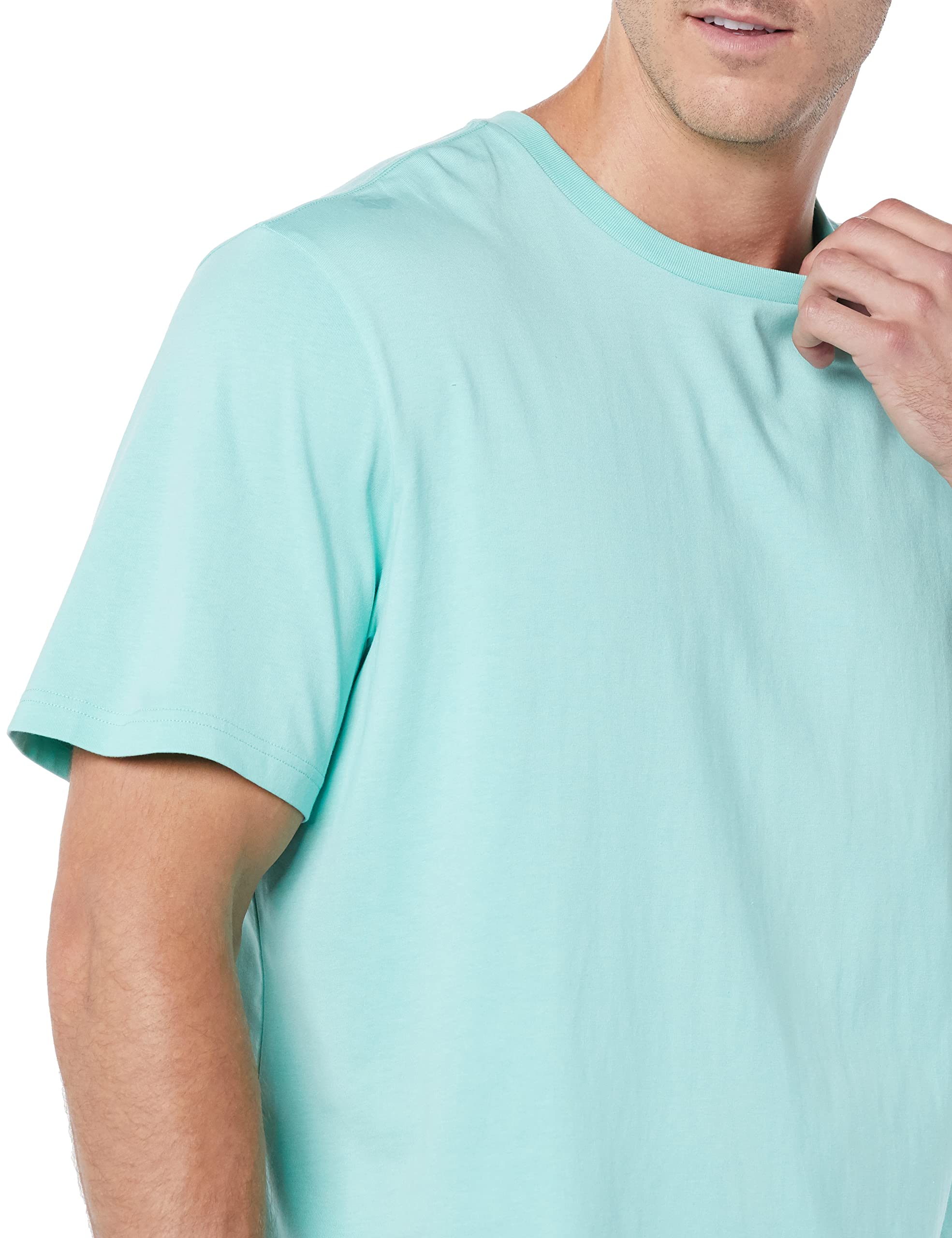 T-shirt Homme Confortable Blanc Bleu des Mers du Sud I