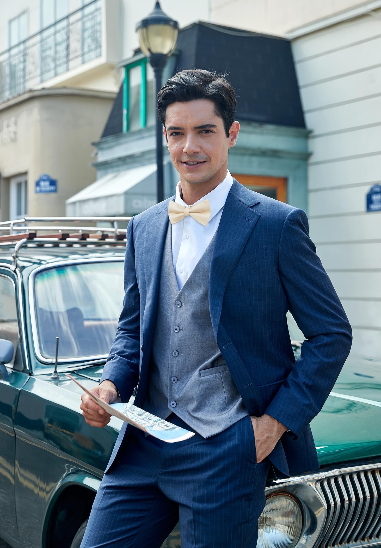 Nœud Papillon K Beige Champagne G