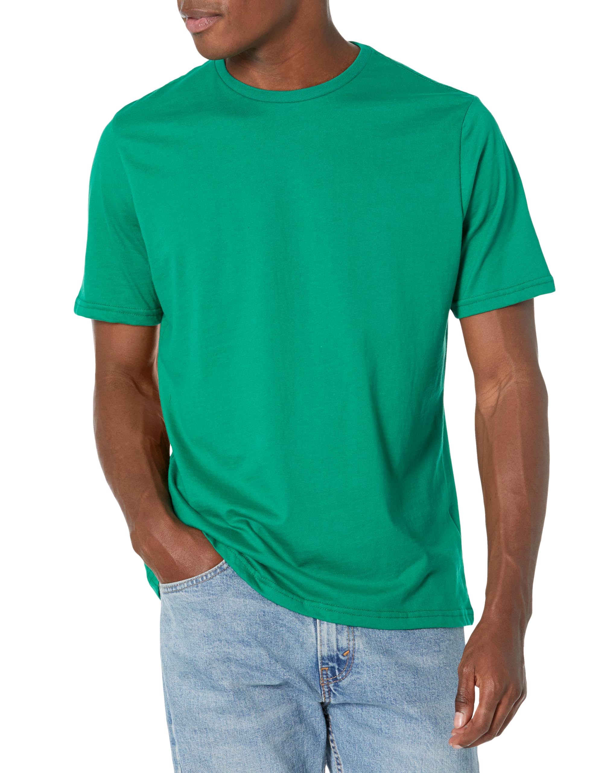 T-shirt Homme Confortable Bleu Marine Vert I
