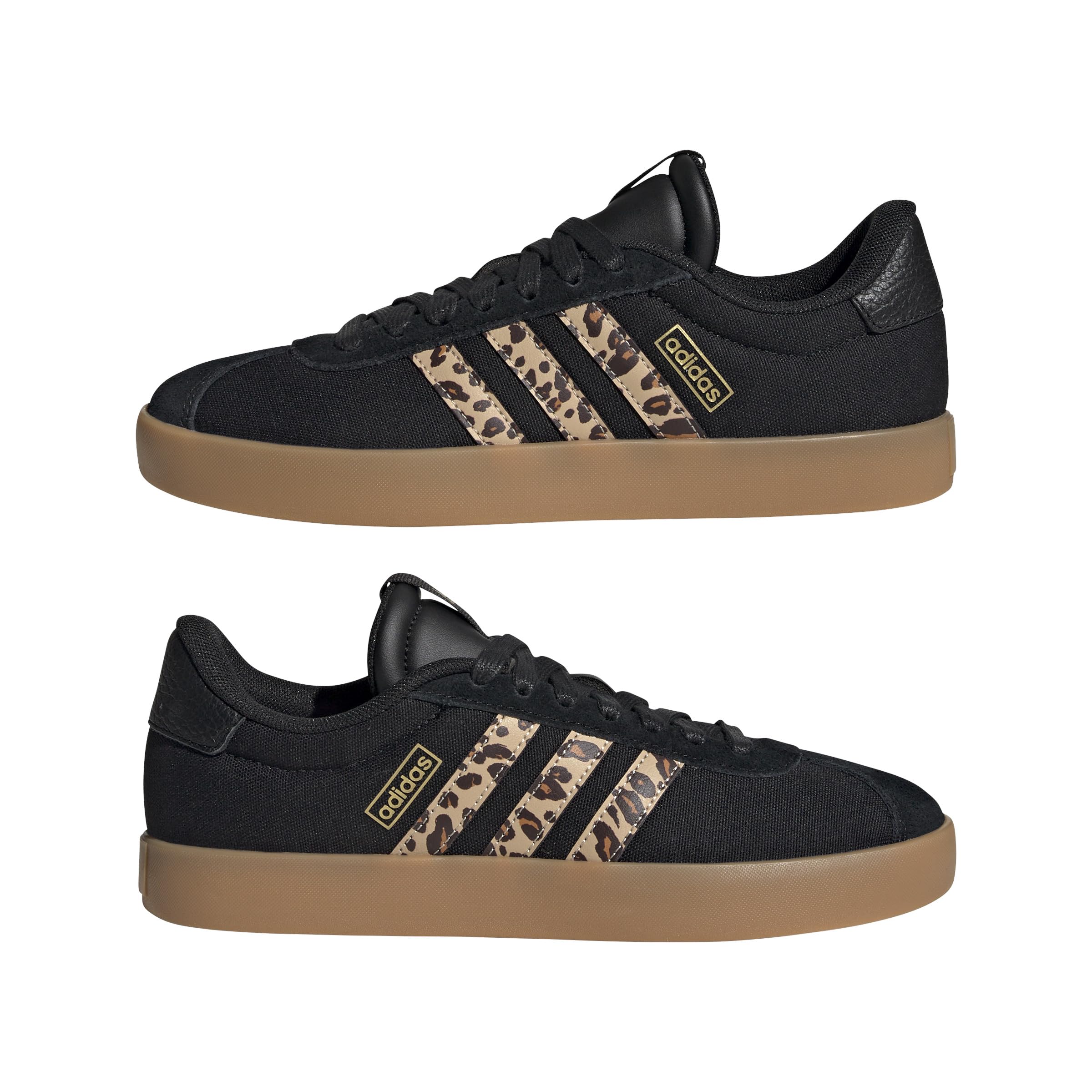 Adidas VL Court 3.0 Femme Core Black Shadow Brown Matte Gold F