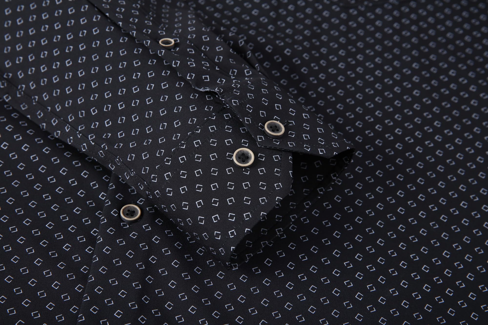 Chemise Homme  Élégante & Moderne Black-122 E