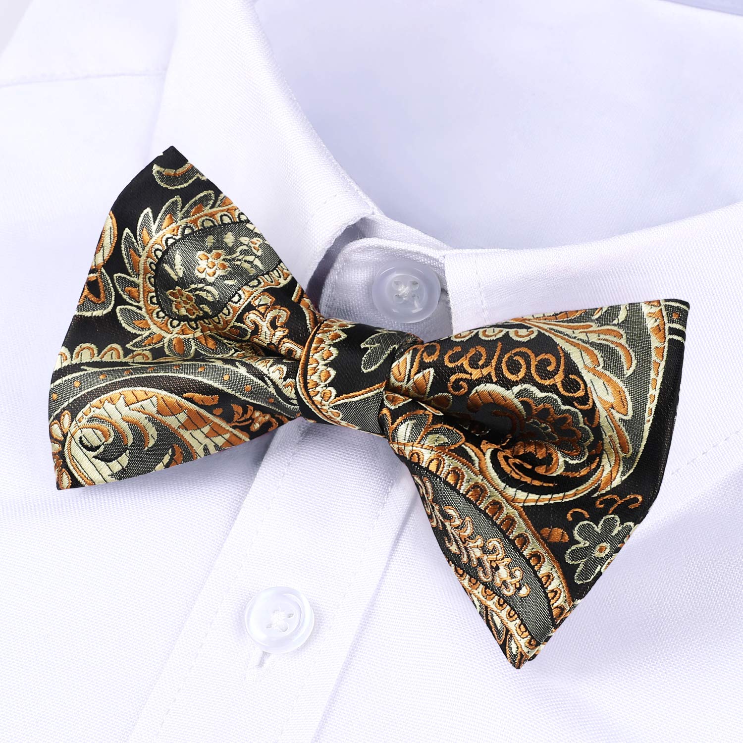 Nœud Papillon A Or Noir G