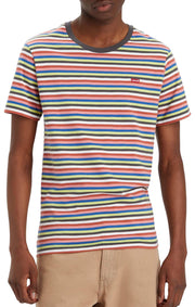 T-Shirt Levi’s Original Welcome Bright White Striped H
