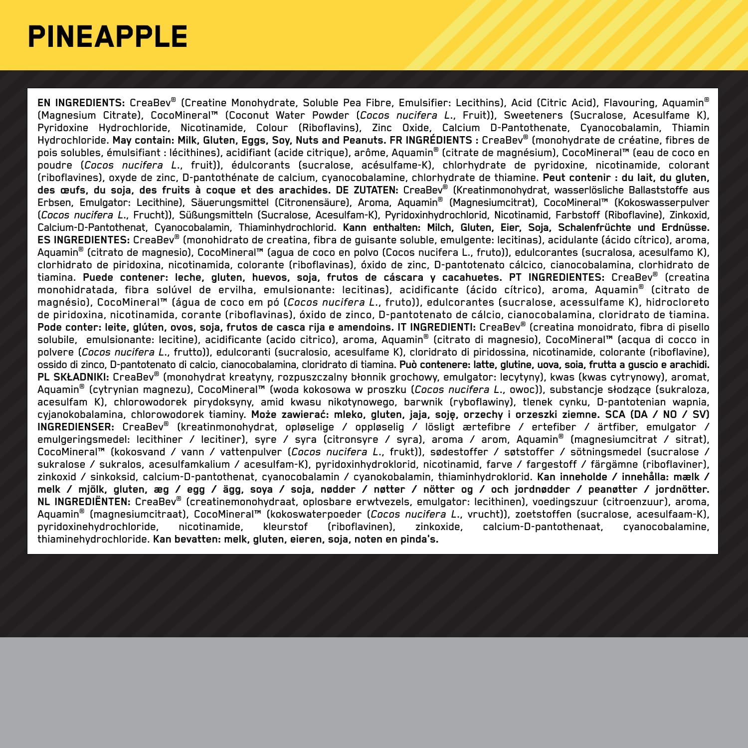 Optimum Nutrition Créatine Monohydrate 05