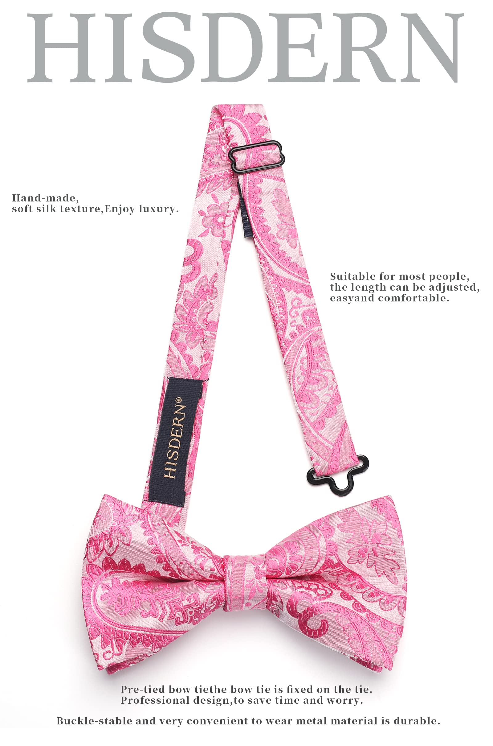 Nœud Papillon E Rose-1 G