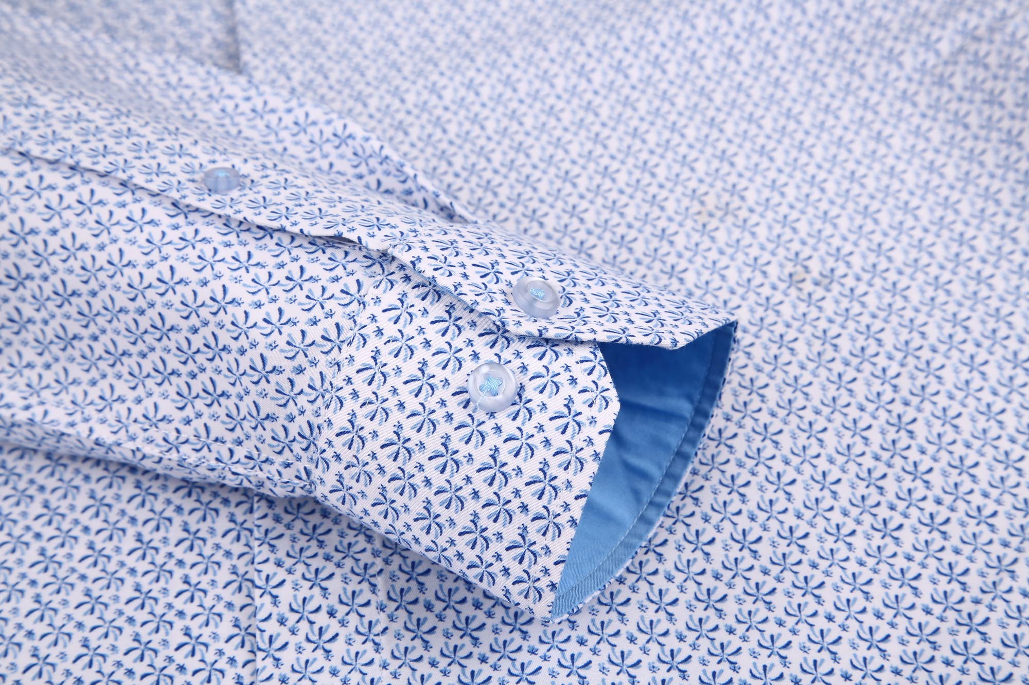 Chemise Homme  Élégante & Moderne White-6495 E