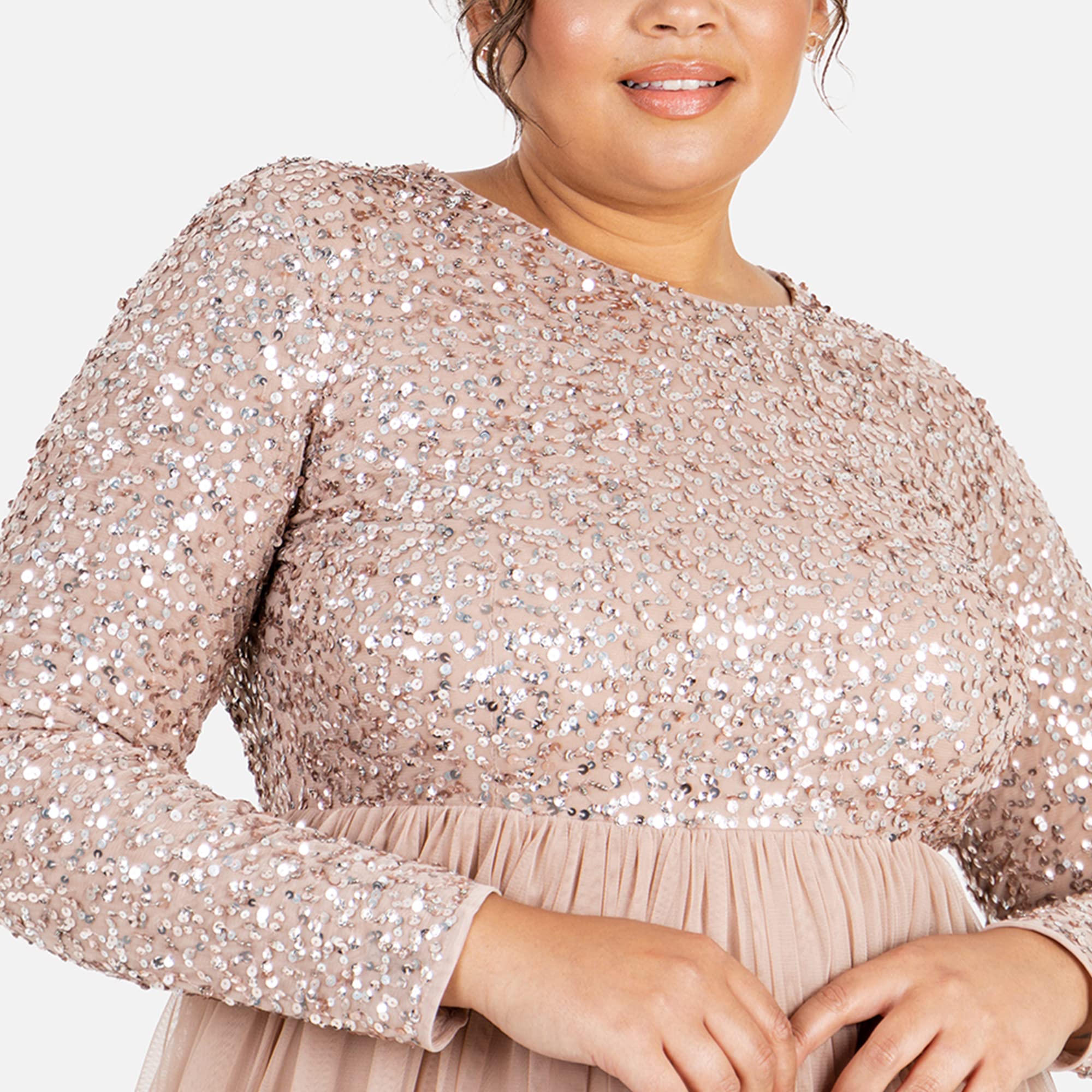 Robe Demoiselle d’Honneur Blush Taupe C