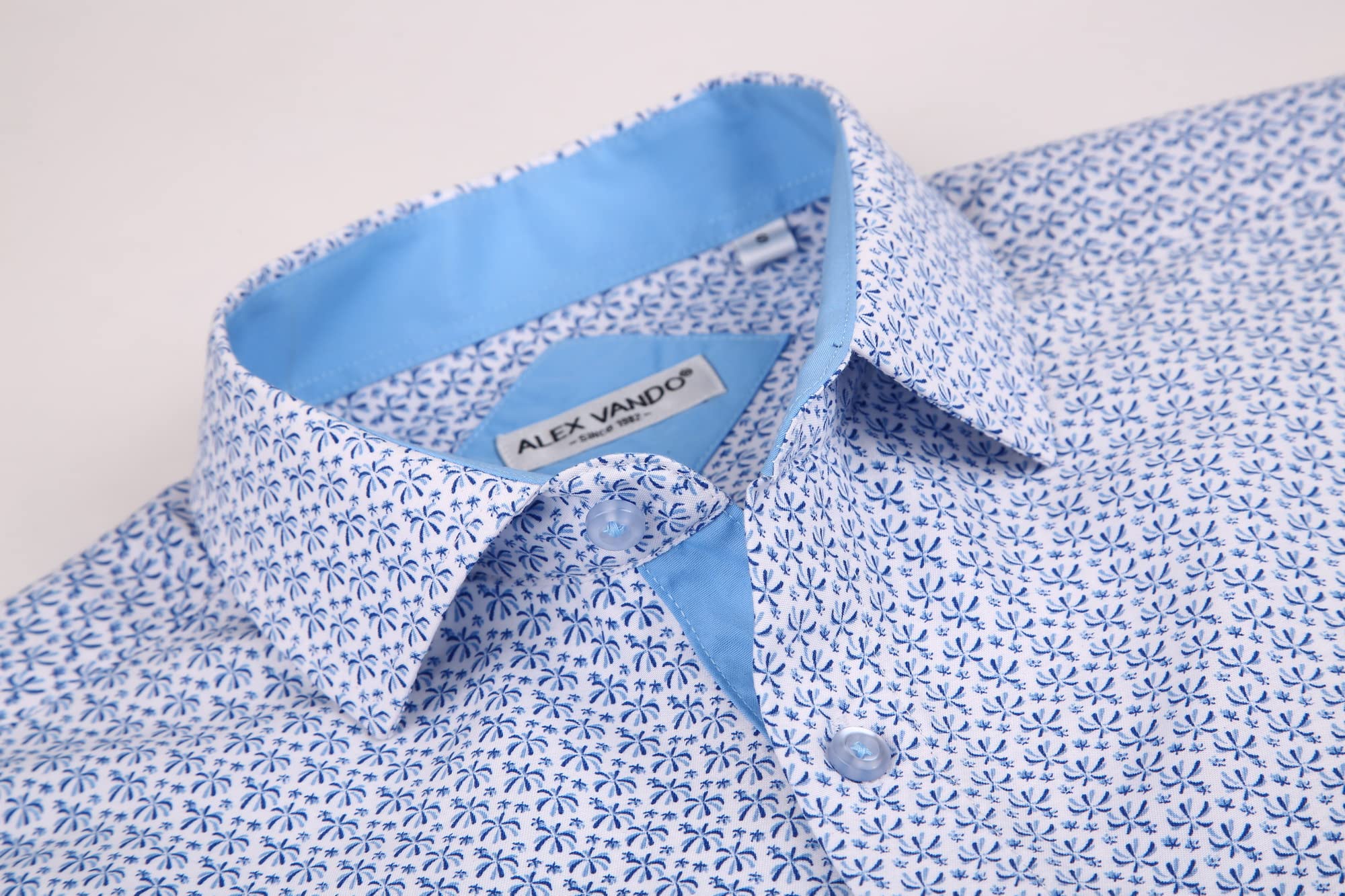 Chemise Homme  Élégante & Moderne White-6495 E