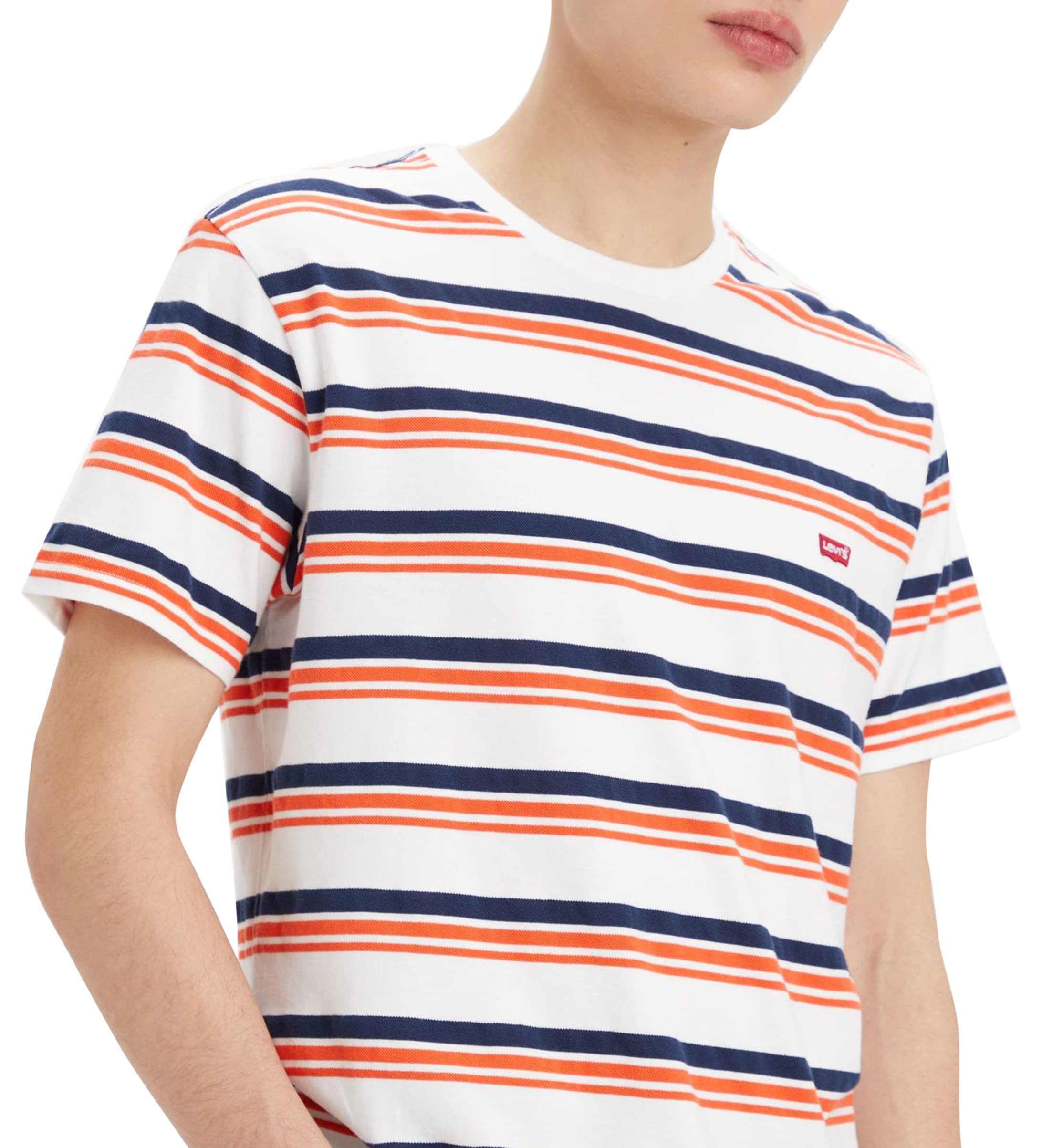 T-Shirt Levi’s Original Andres Stripes Bright White H
