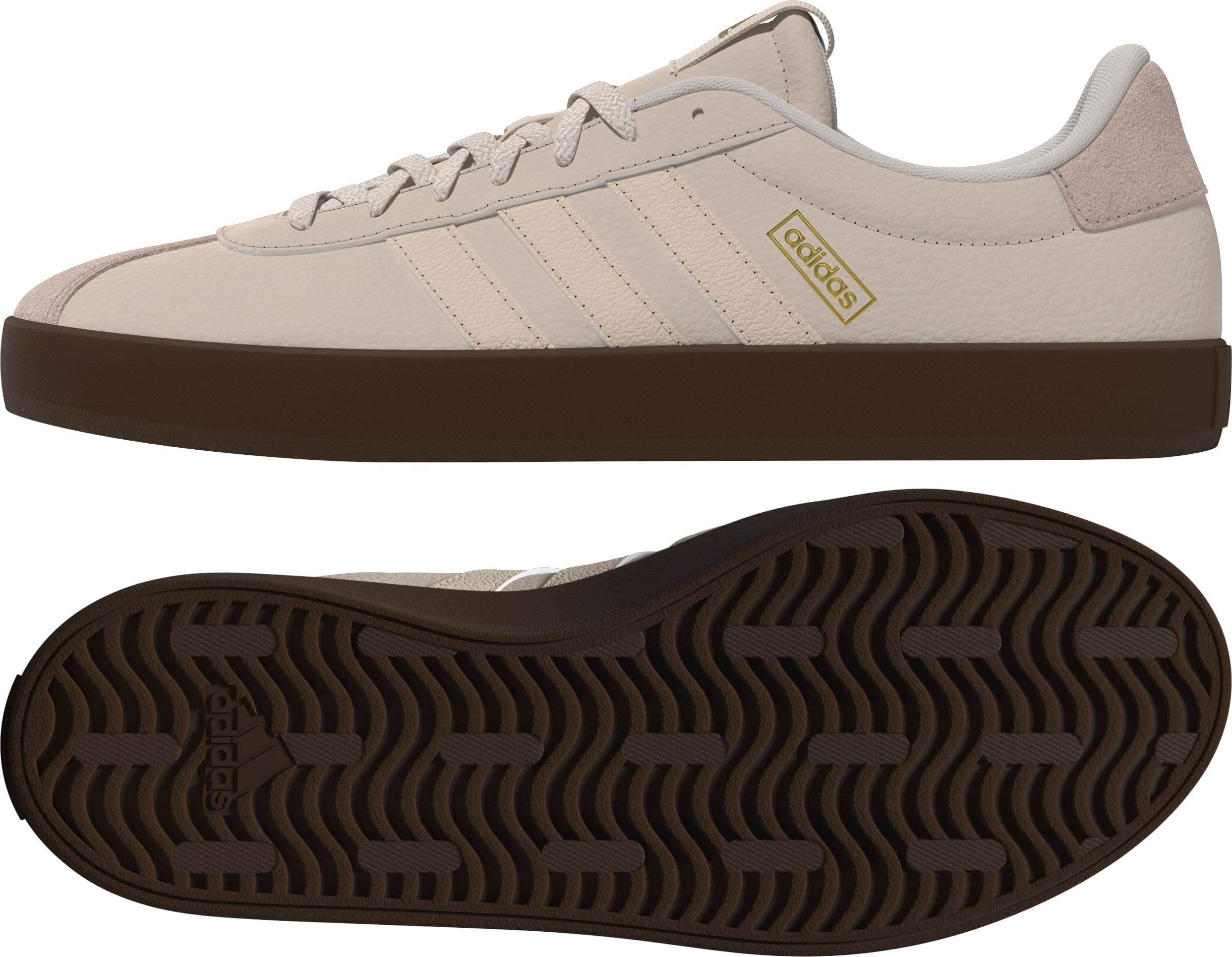 Adidas VL Court 3.0 Femme Wonder White Wonder White Gold Met F