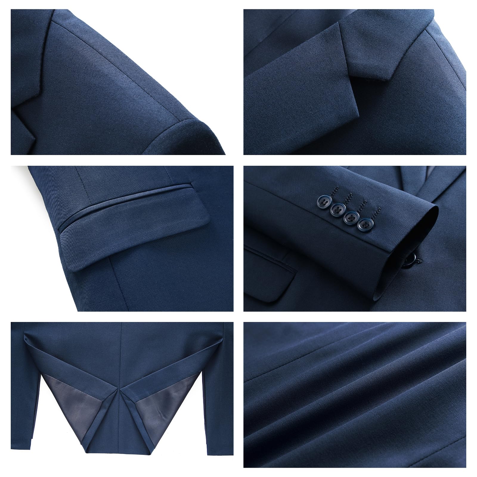 Costume Homme 2 Pièces Bleu Marin I