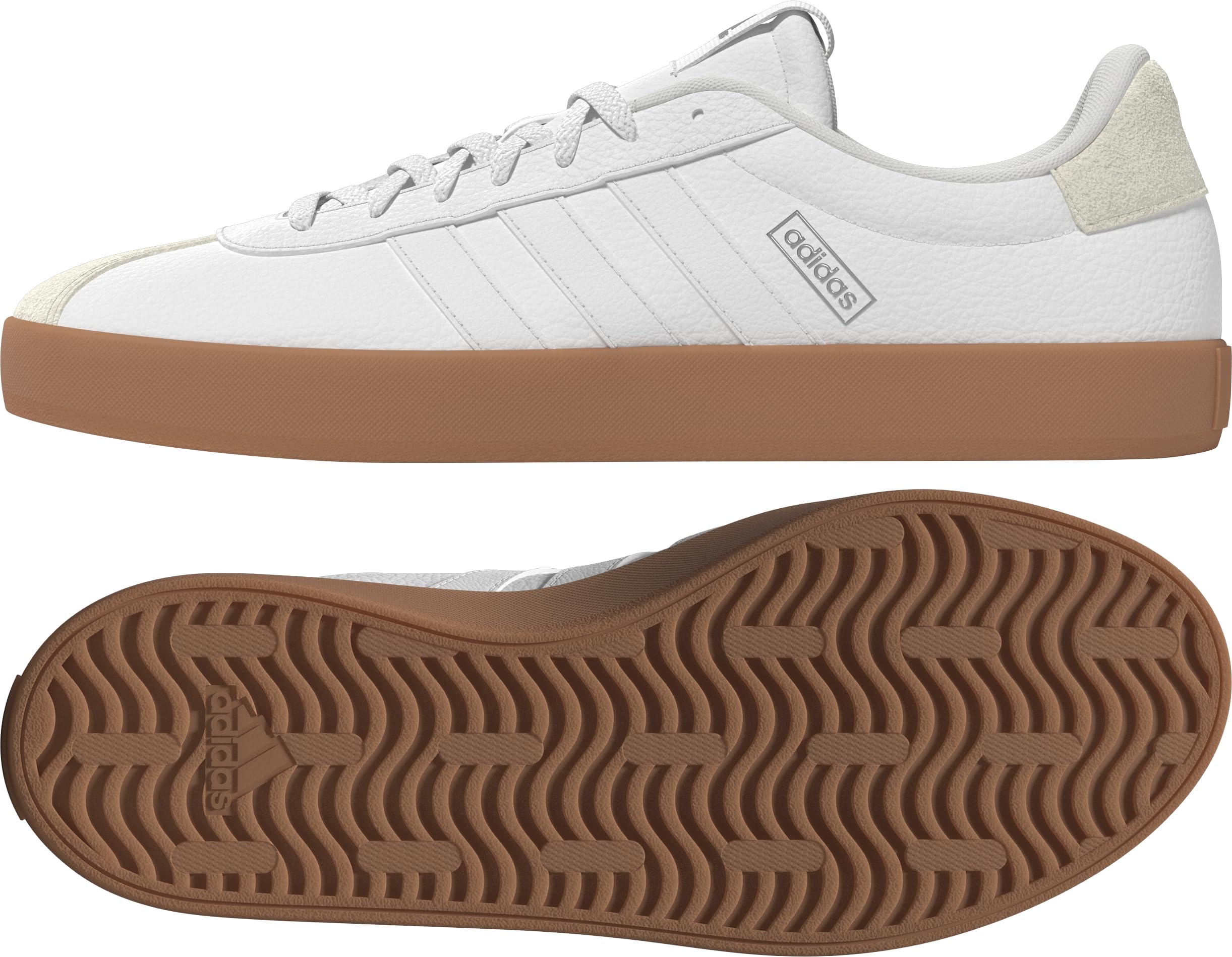 Adidas VL Court 3.0 Femme Ftwr White Ftwr White Silver Met F