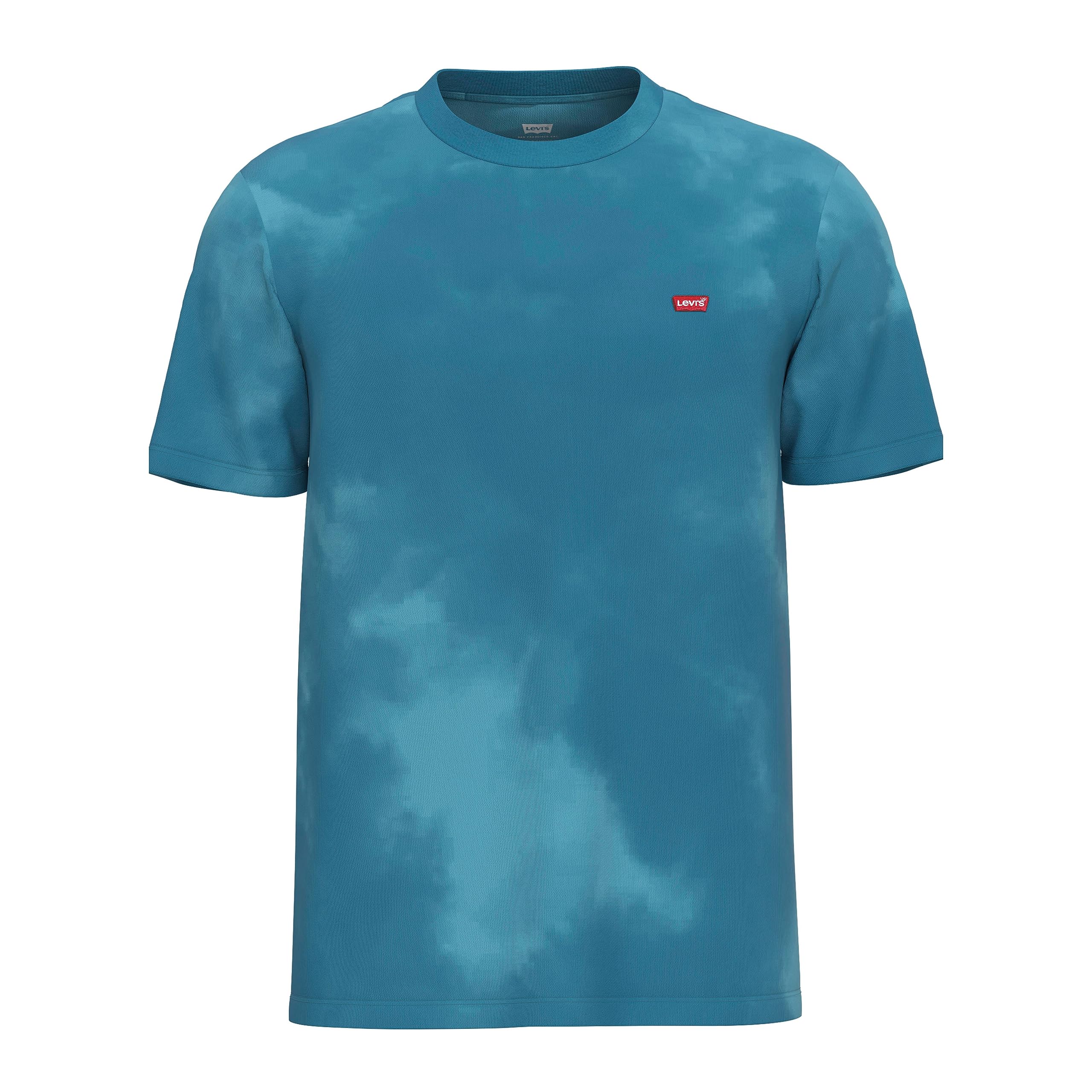 T-Shirt Levi’s Original All Over Finish Bleue Mist H