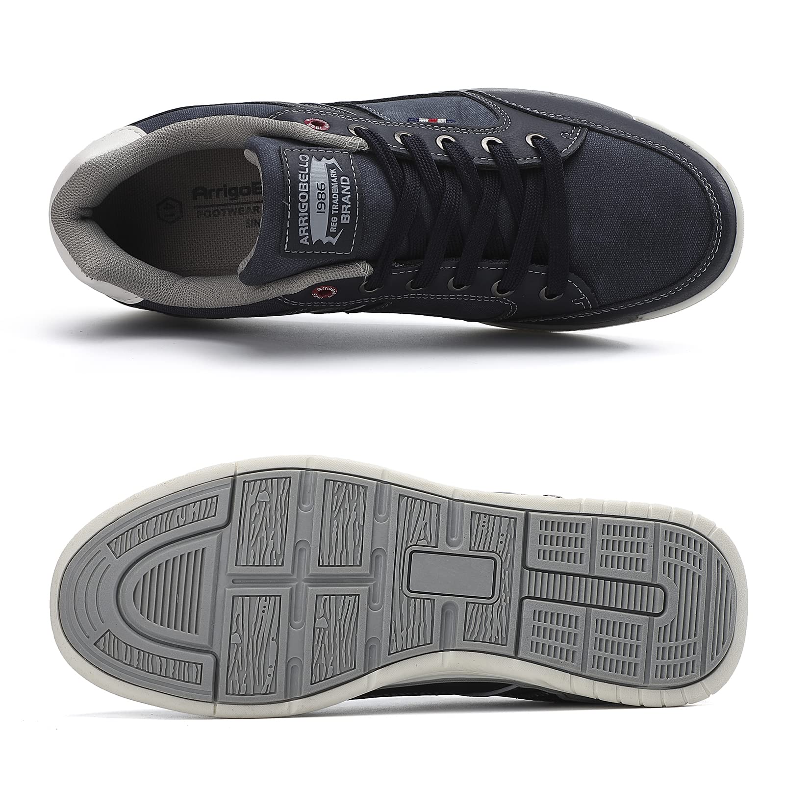 Baskets Homme Ville Casual A Bleu H