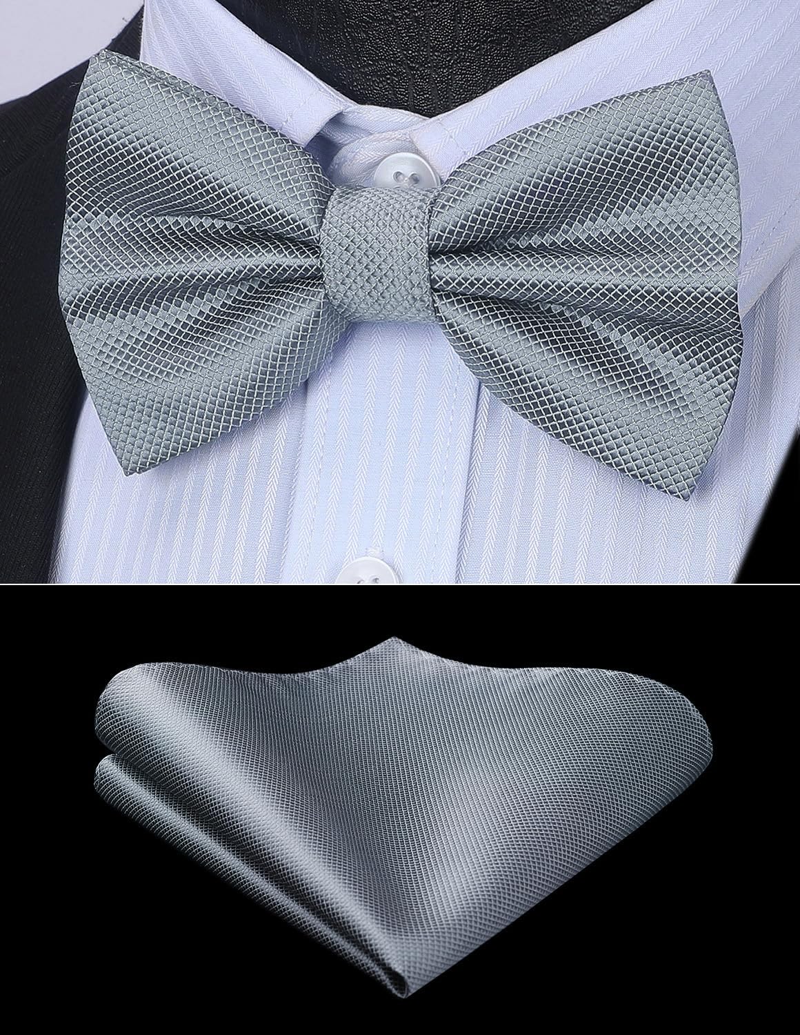 Nœud Papillon I Gris-2 G