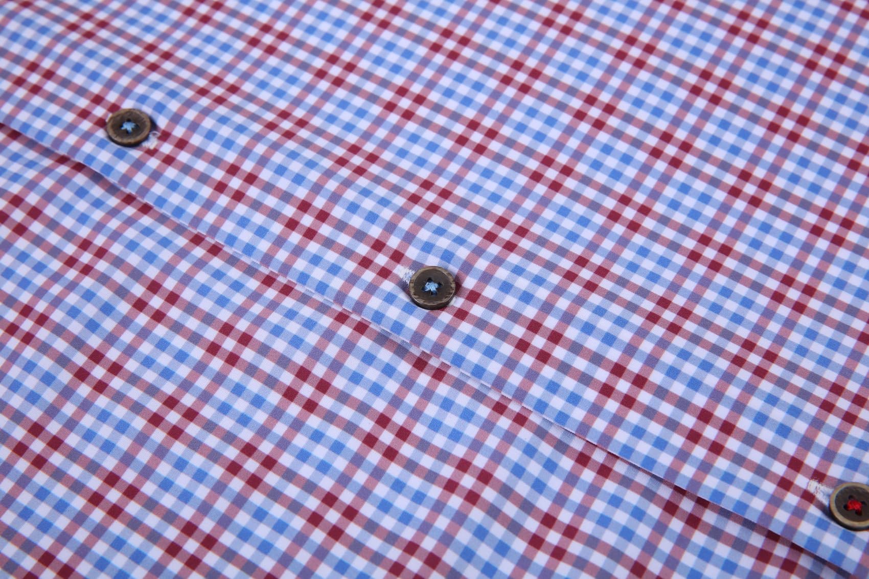 Chemise Homme Extensible Bleue Red D