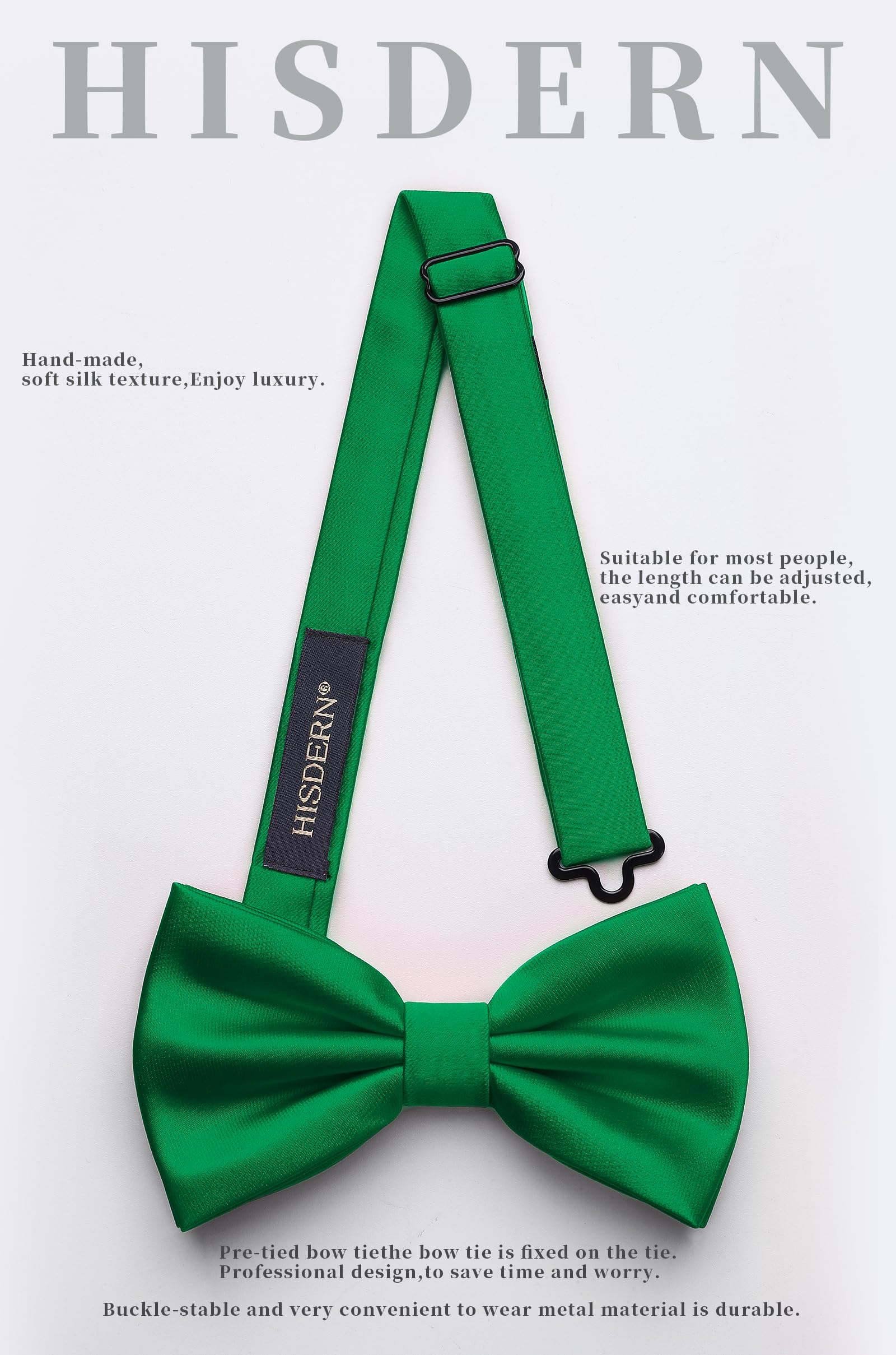 Nœud Papillon F Vert Emeraude G