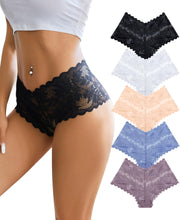 Lot de 5 Culottes Dentelle Sexy E 5er E