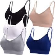 Lot de 5 Bralettes Rembourrées 6-Mélangées F