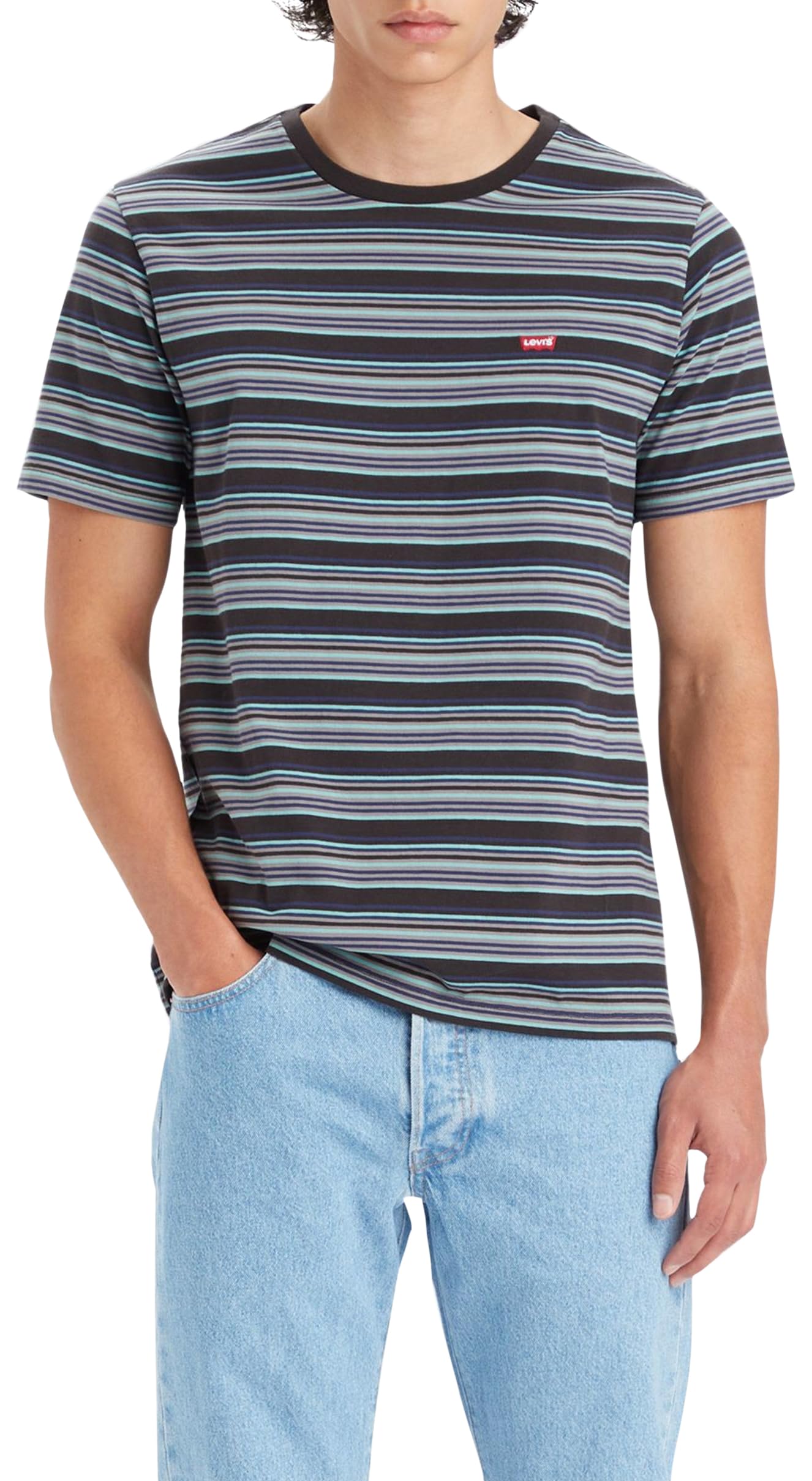 T-Shirt Levi’s Original Rings Stripe Meteorite H