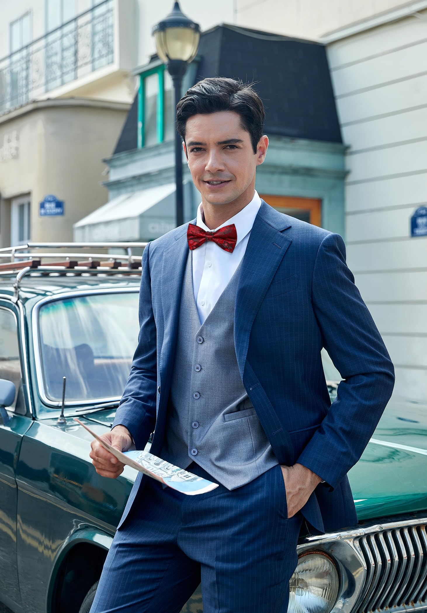 Nœud Papillon D Rouge-3 G