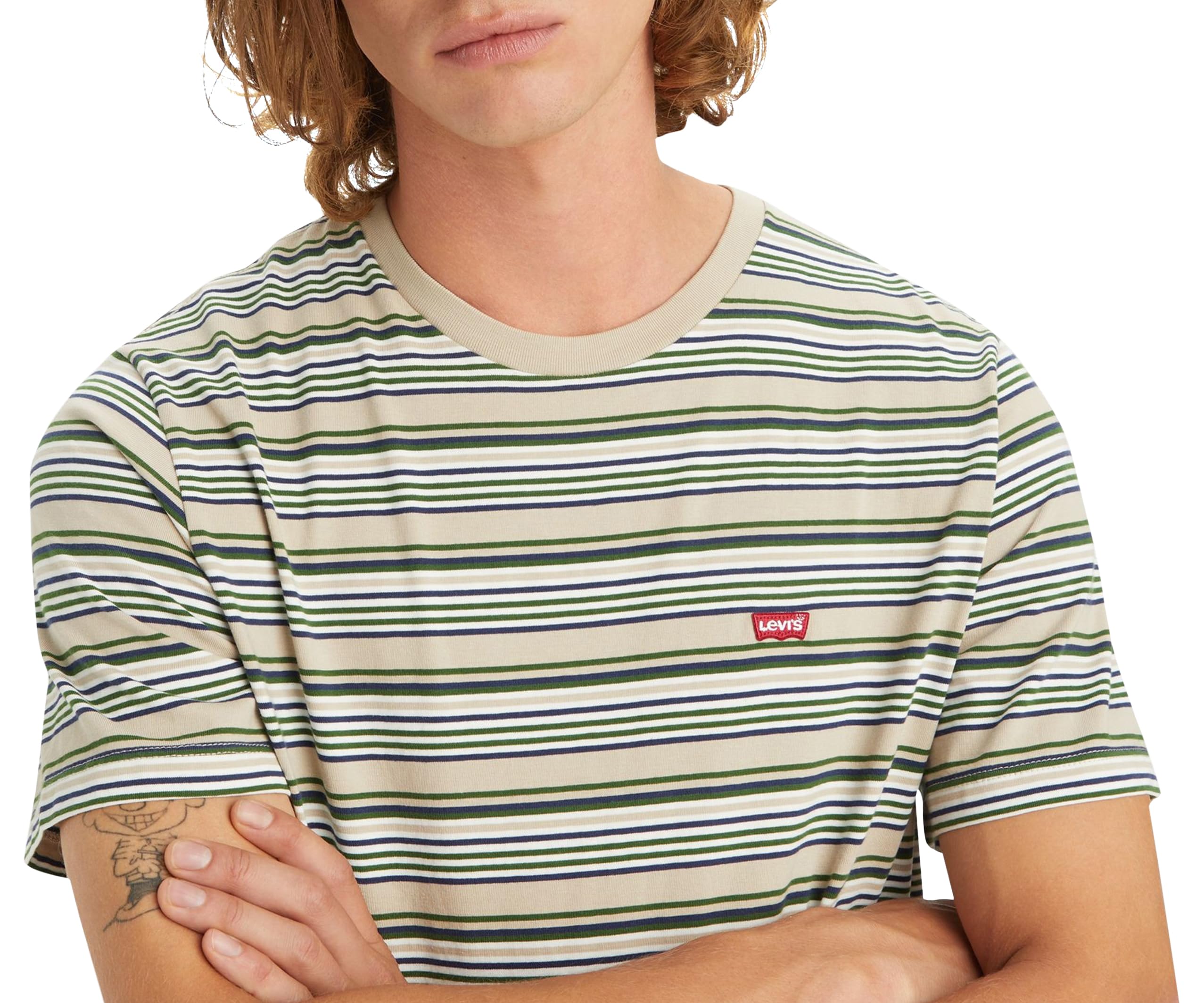 T-Shirt Levi’s Original Rings Stripe Feather Grey H