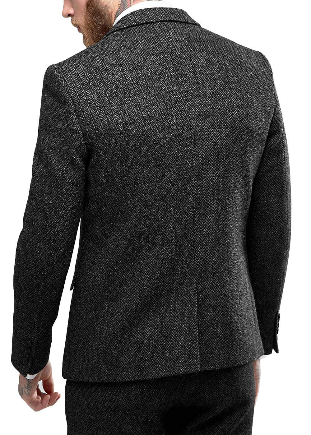 Costume Homme 3 Pièces Noir J