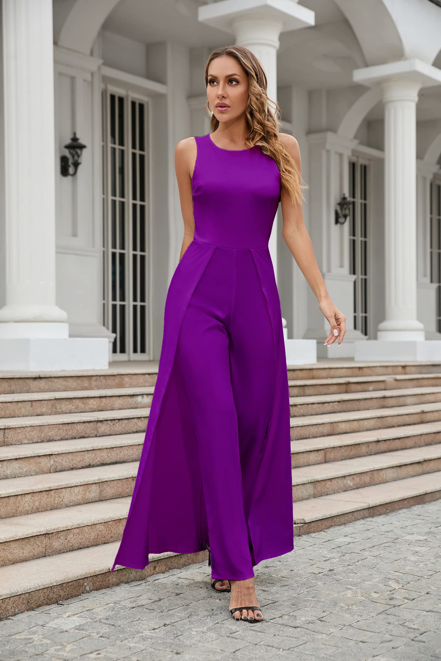 Combinaison Taille Haute Violet E