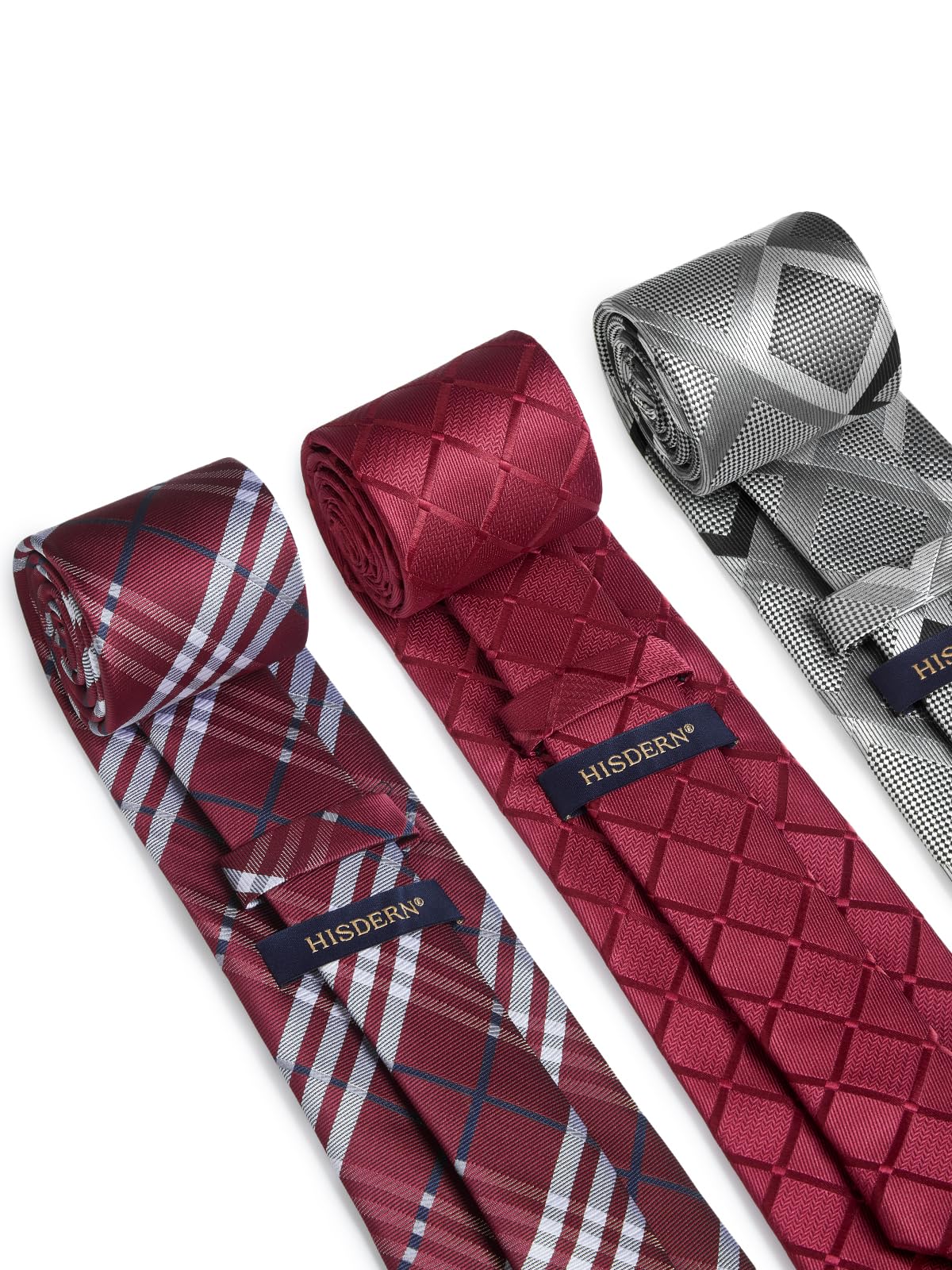 Lot 3 PCS Cravates Homme T3-25 E