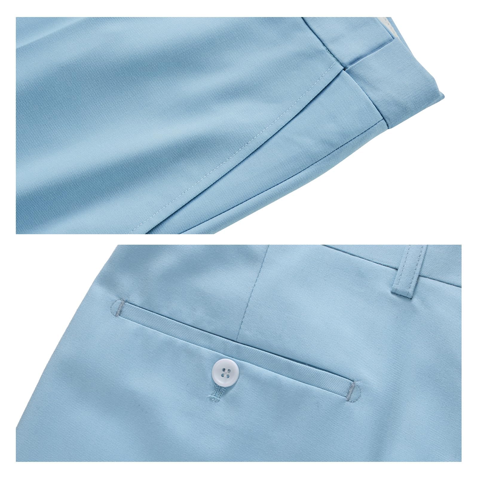 Costume Homme 2 Pièces Bleu Clair I