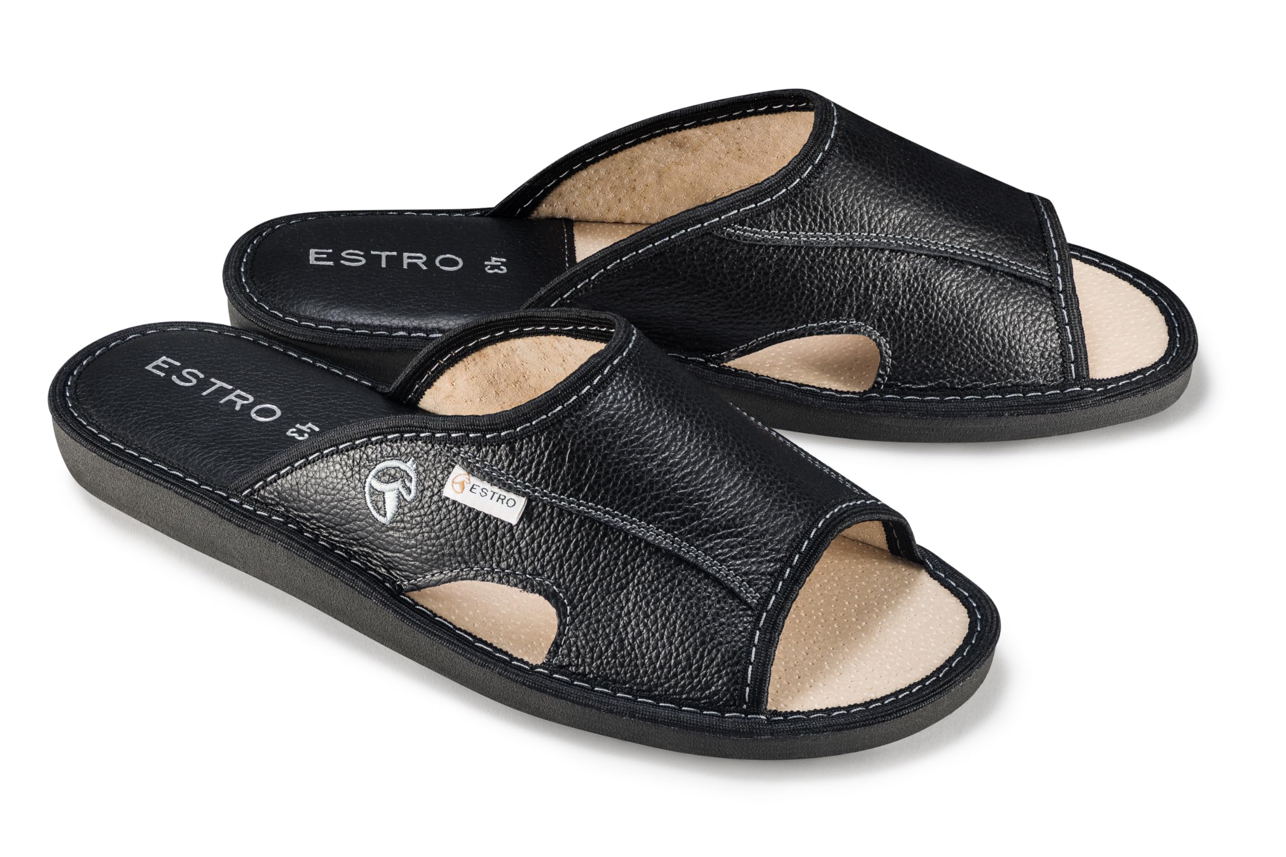 Chaussons Homme Noir D