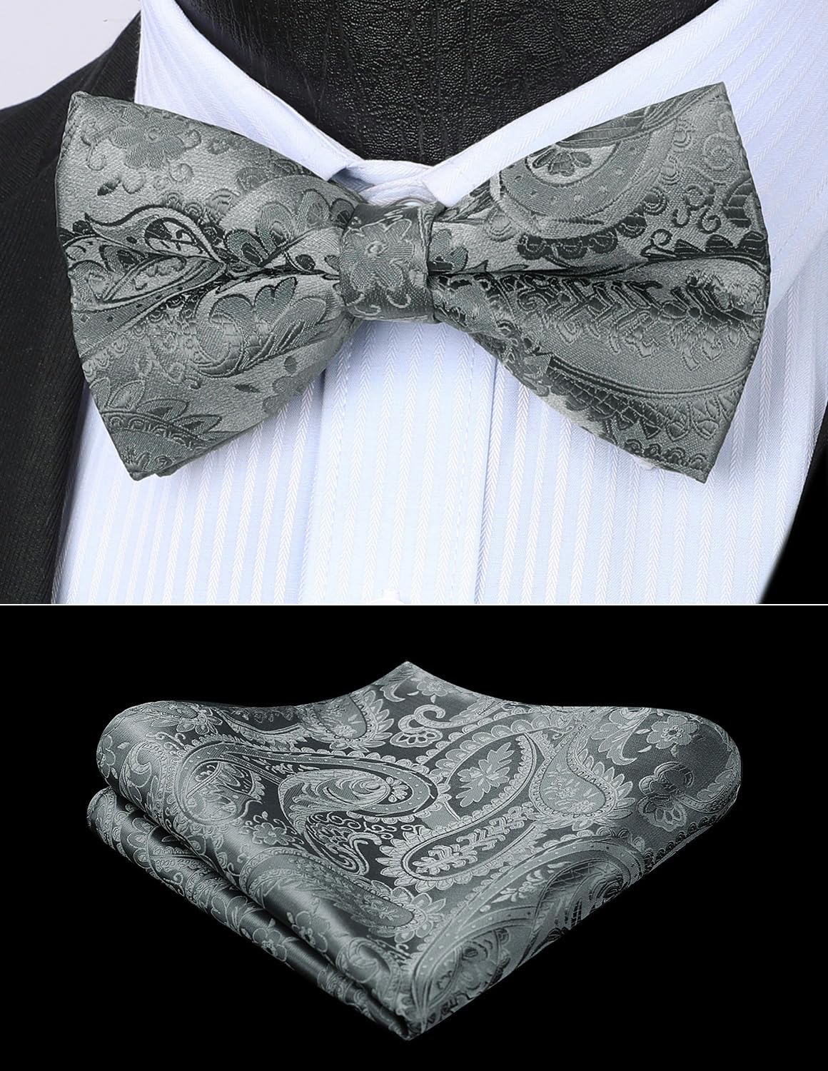 Nœud Papillon I Gris-3 G