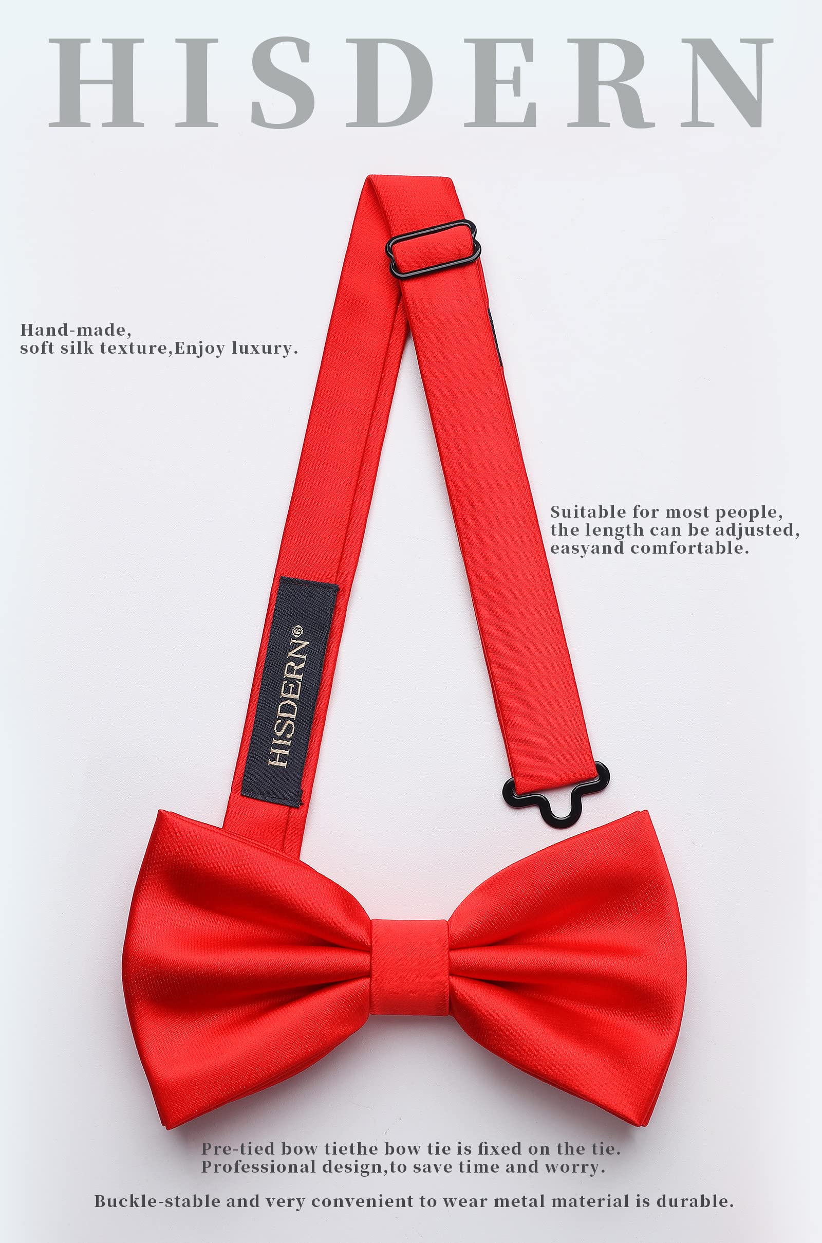 Nœud Papillon D Rouge-4 G