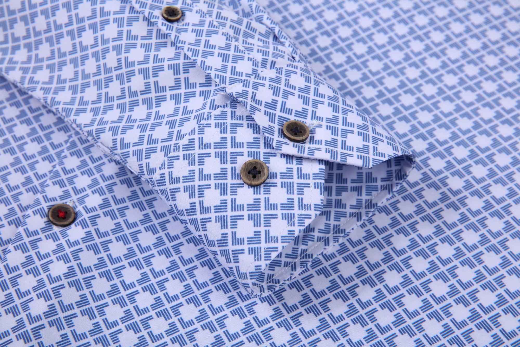 Chemise Homme Extensible White Square D