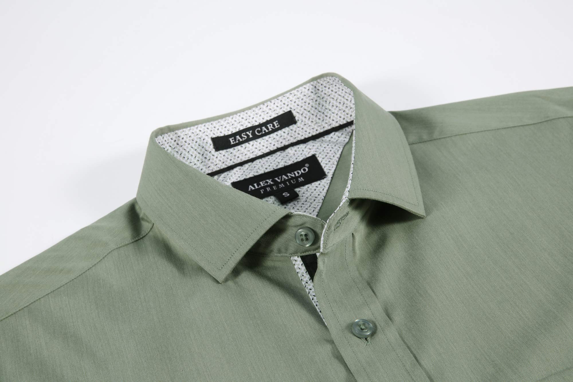 Chemise Homme Rayonne de Bambou Olivine C