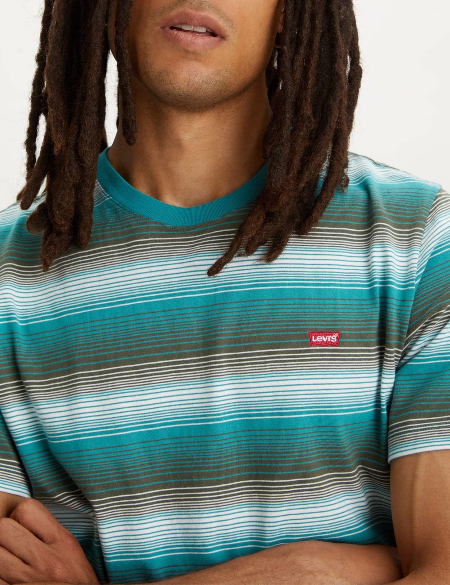 T-Shirt Levi’s Original Nostalgia Green Bleue Slate H