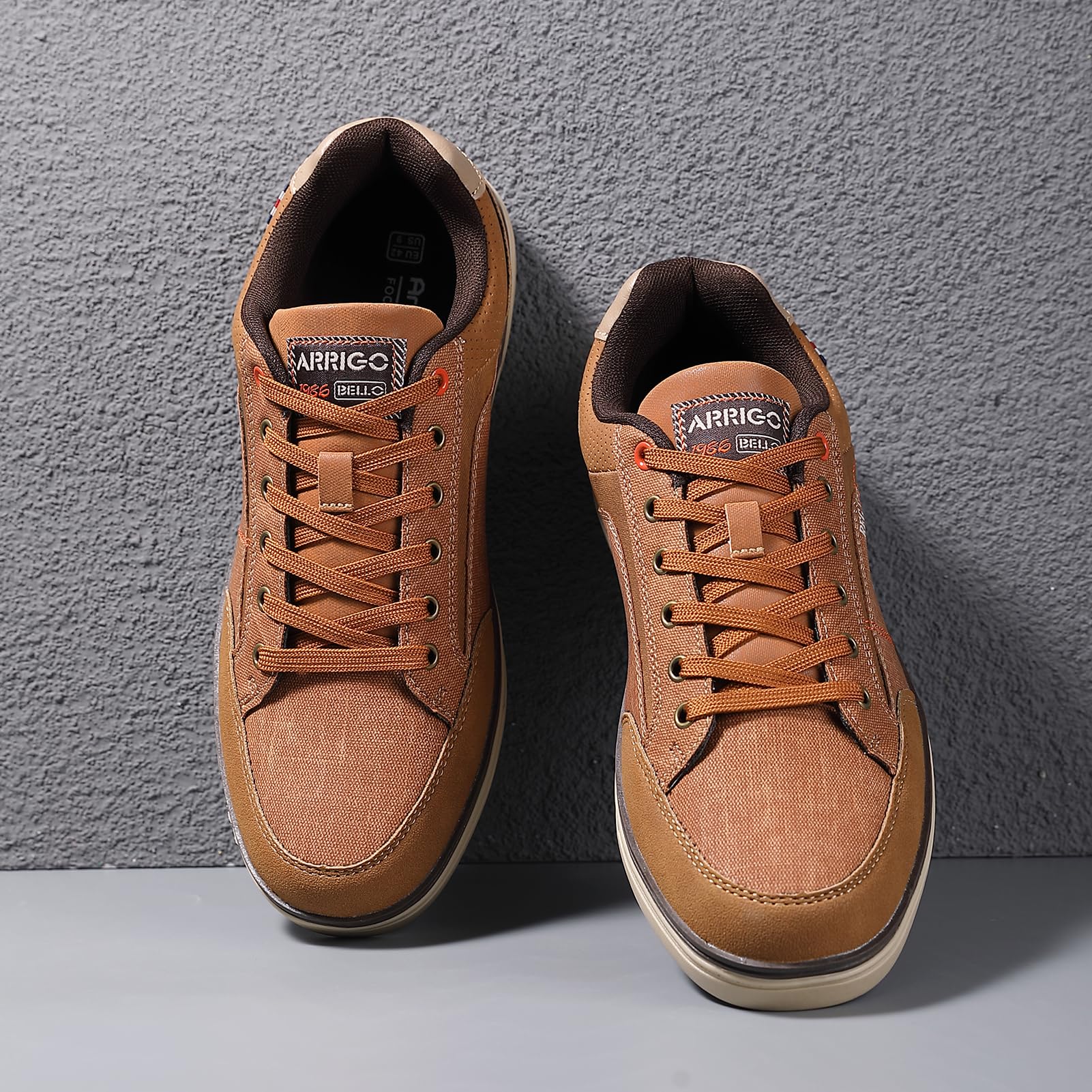 Baskets Homme Ville Casual D Marron H