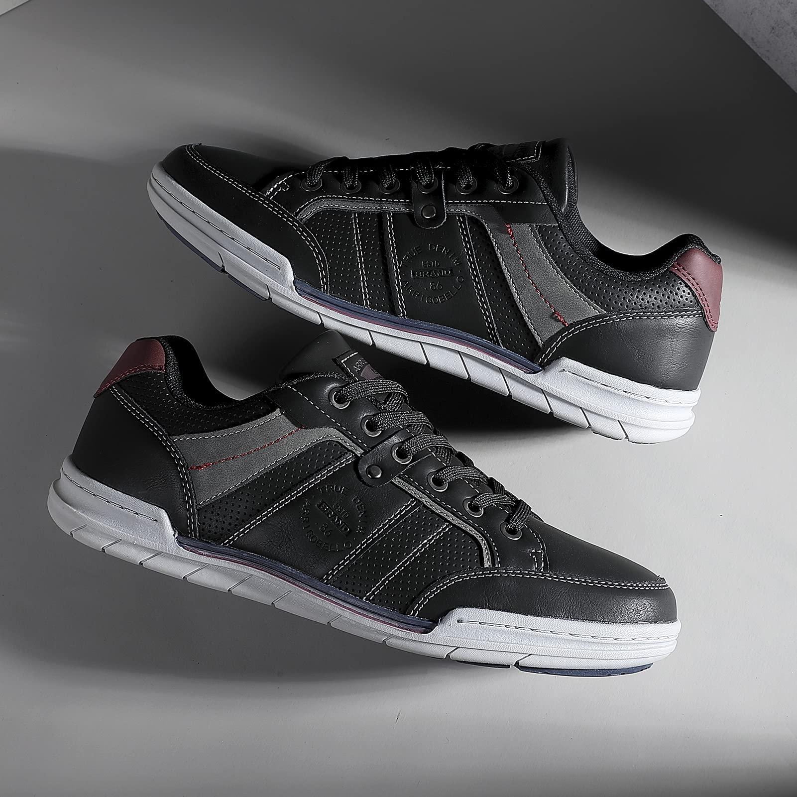 Baskets Homme Ville Casual B Noir H