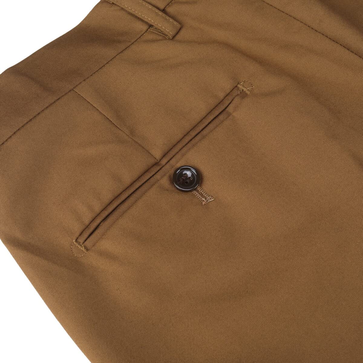 Costume Homme Slim Fit Deux Pièces Deux Boutons Café A