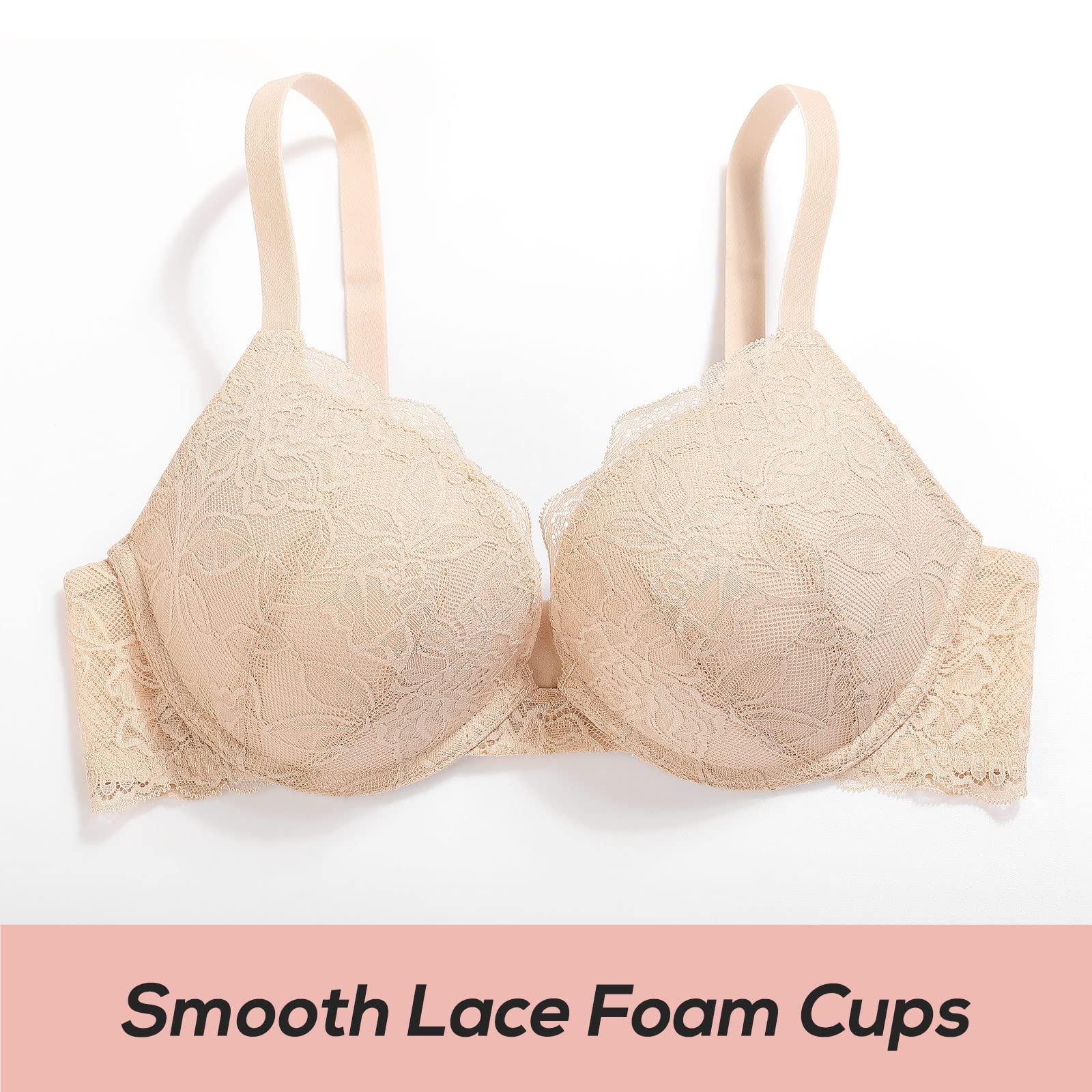Soutien-Gorge Push-Up Beige I