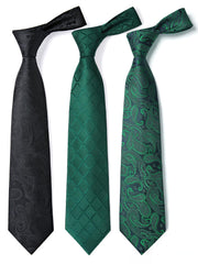 Lot 3 PCS Cravates Homme 6HT-3S E