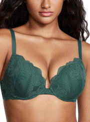 Soutien-Gorge Push-Up Minuit Emeraude I