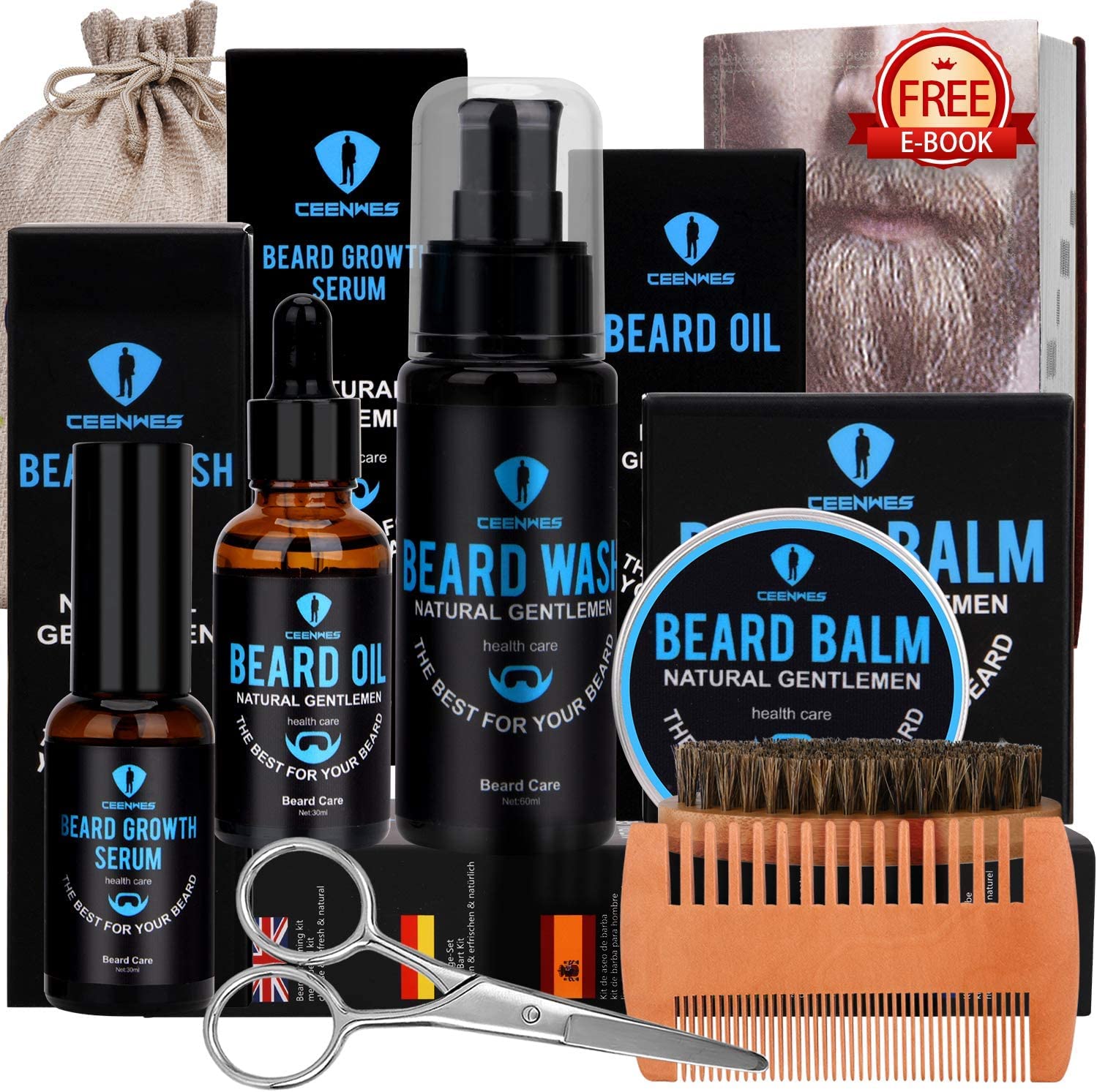Kit Soin Barbe Complet Entretien & Croissance D