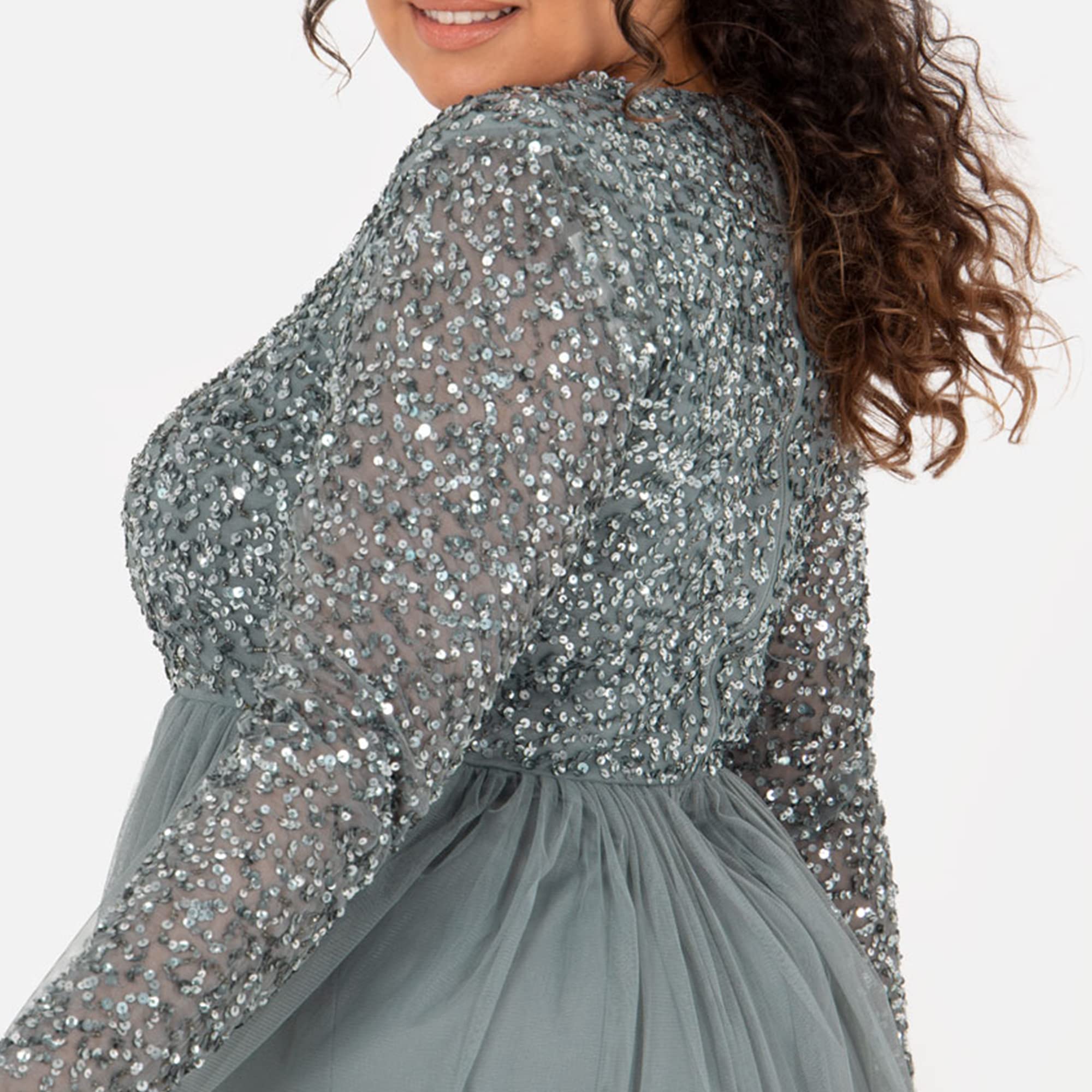 Robe Demoiselle d’Honneur Vert Bruyant C