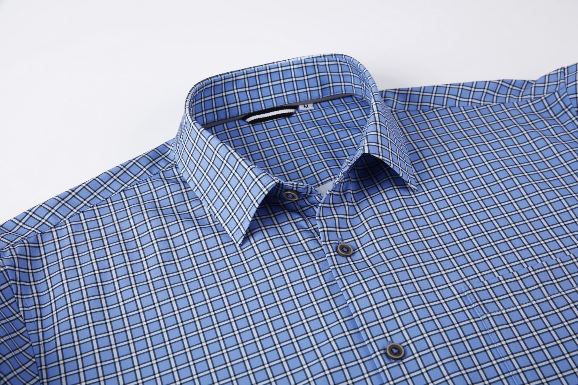 Chemise Homme Extensible 256-Bleue Square D