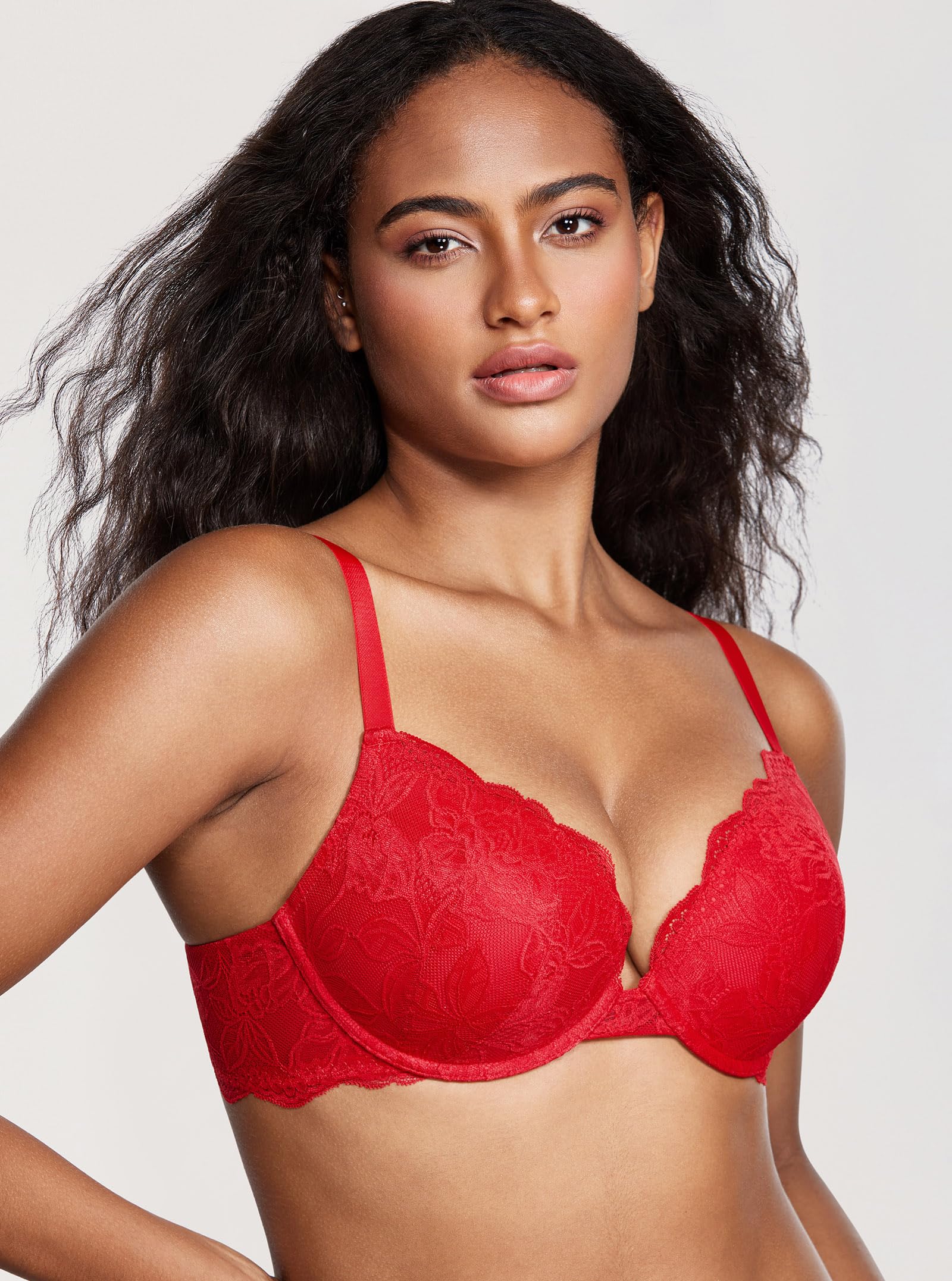 Soutien-Gorge Push-Up Rouge à lèvres I
