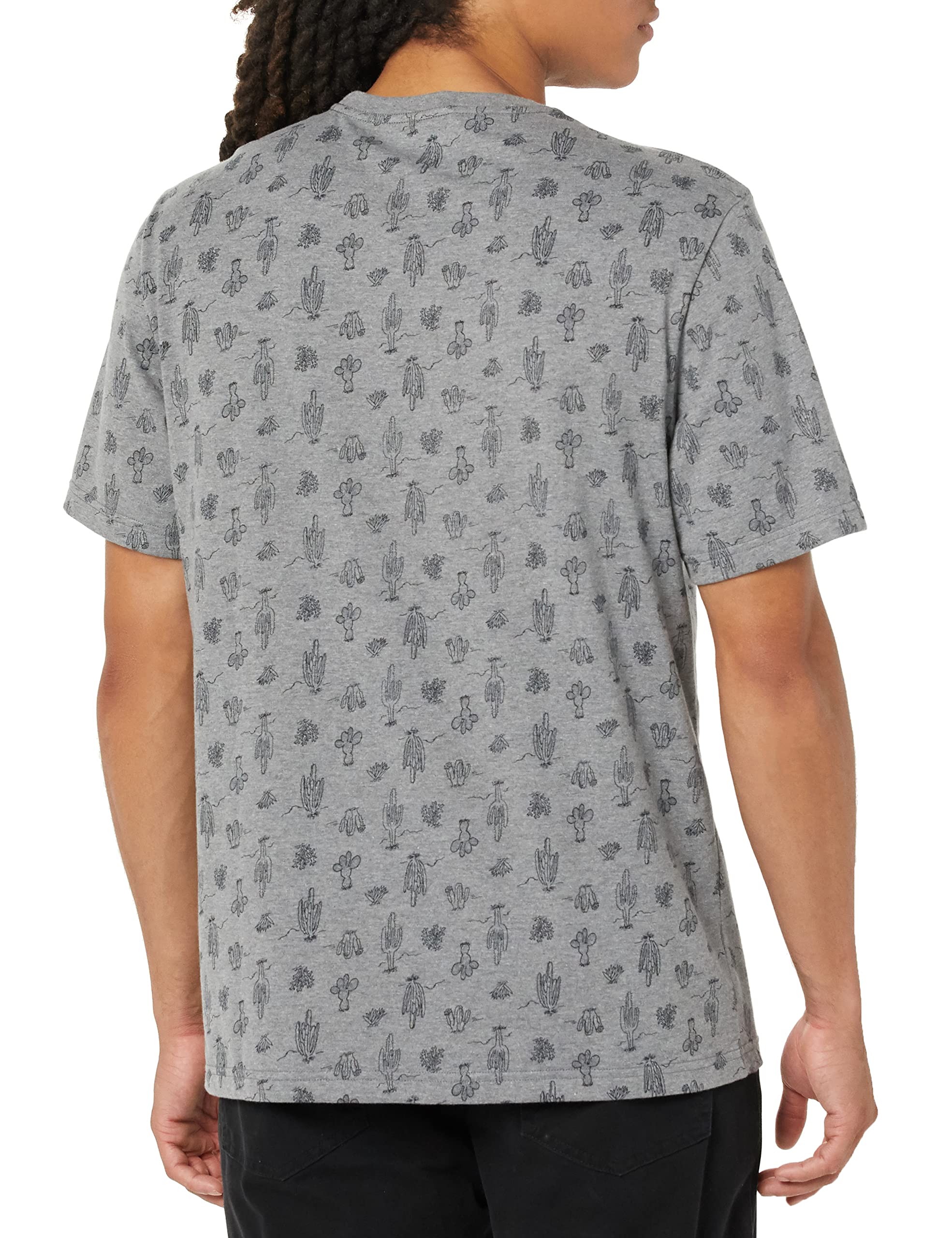 T-shirt Homme Confortable Cactus Gris Chiné I
