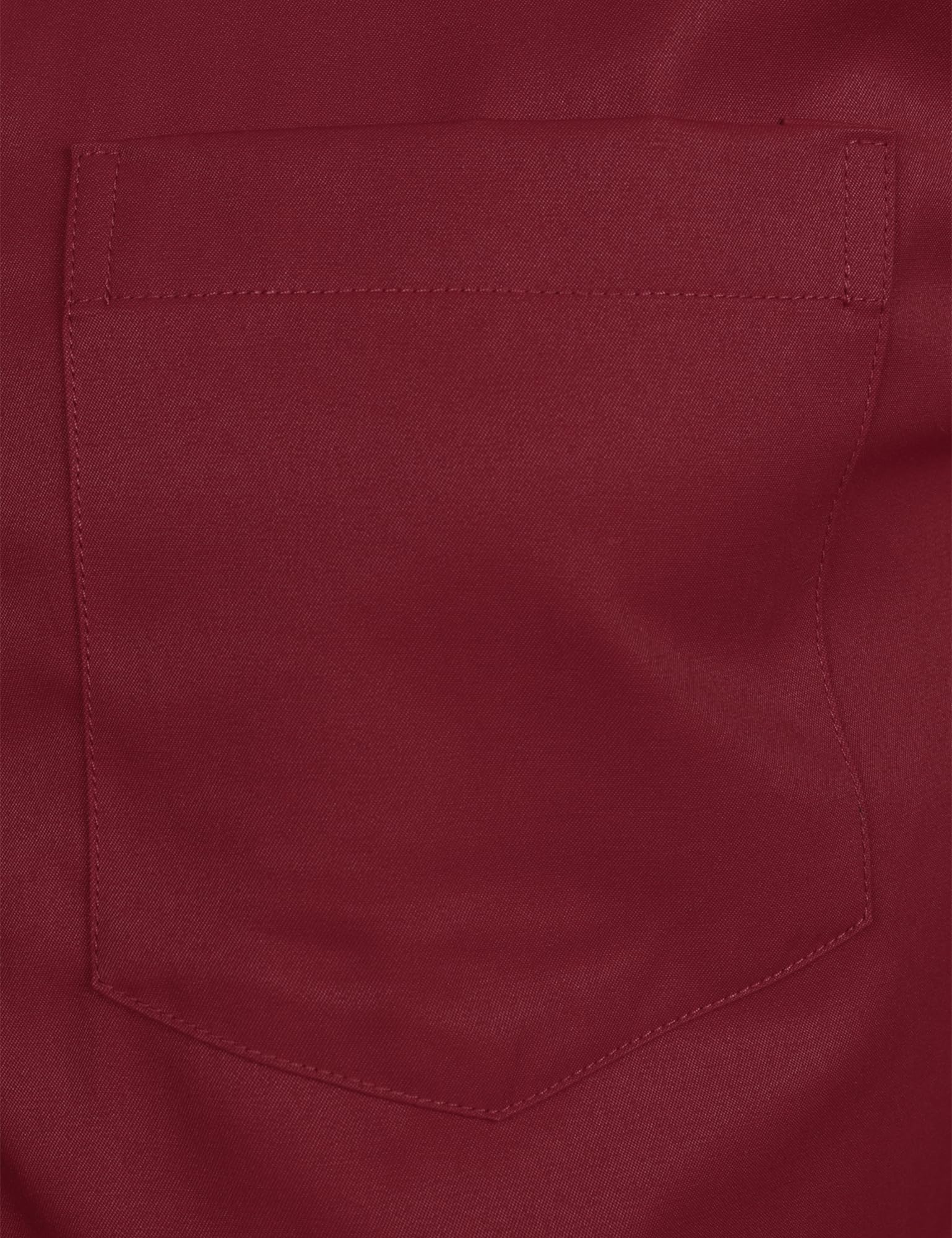 Chemise Homme Coupe Ajustée Rouge Bordeaux B